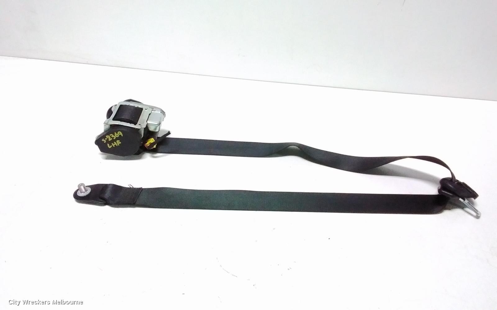 MERCEDES VITO SEATBELT/STALK, LH FRONT, SEAT BELT ONLY, 639, GREEN PLUG TYPE, 04/2004 - 01/2011