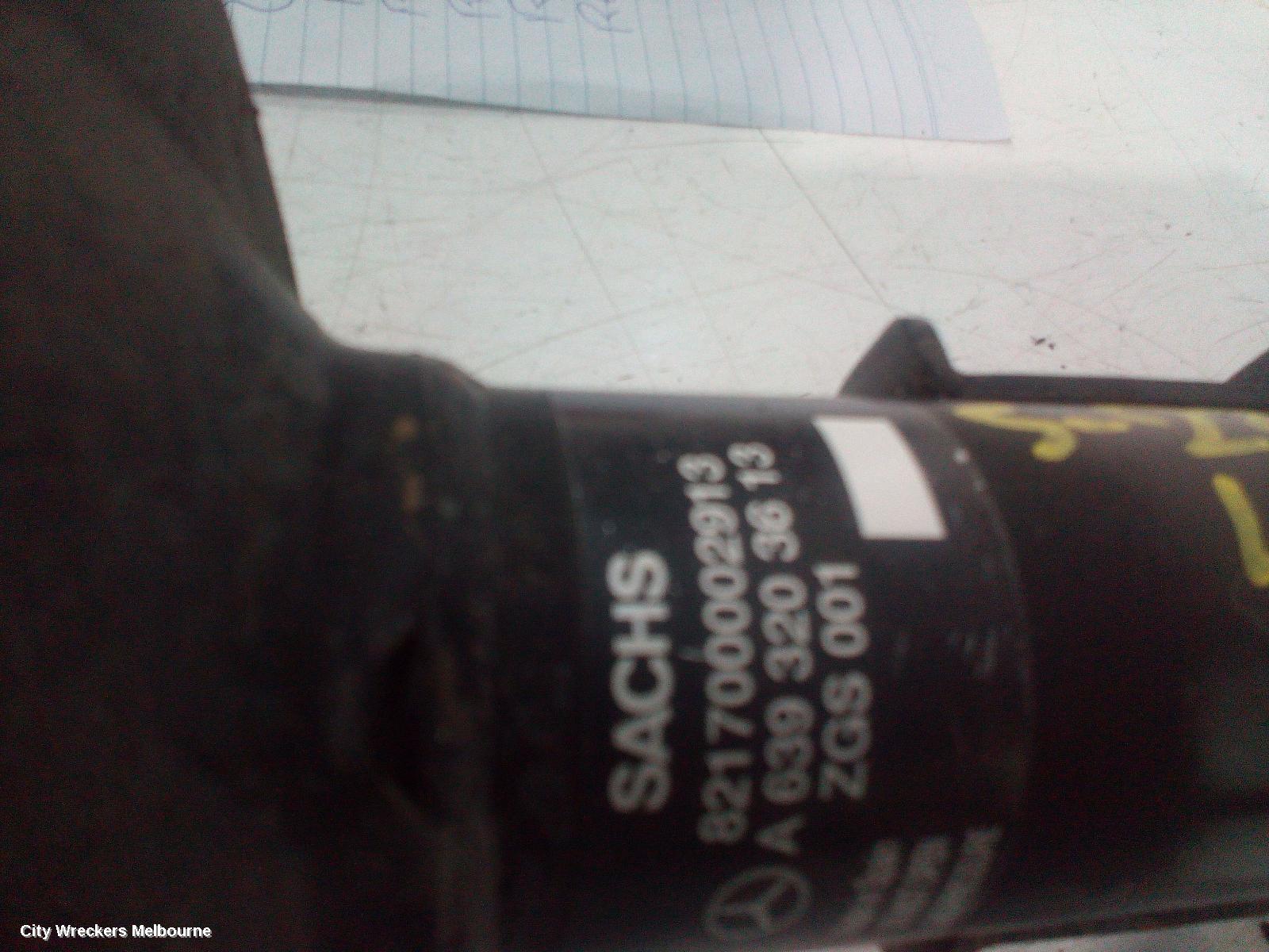 MERCEDES VITO LEFT FRONT STRUT, 639, 04/2004 - 01/2011
