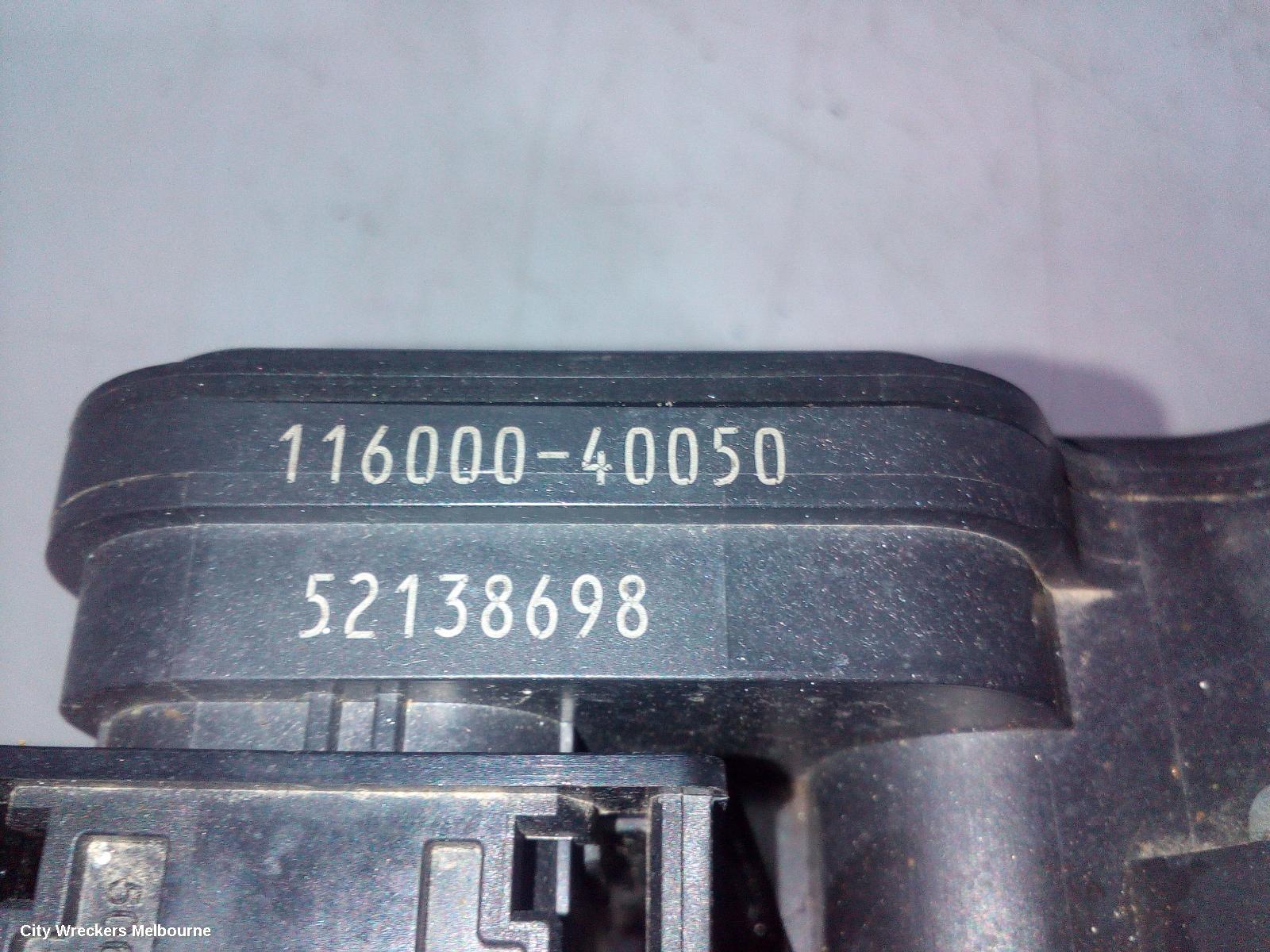 HOLDEN COLORADO ABS PUMP/MODULATOR, RG/RG7, P/N 1013387170, 01/2012 - 12/2020