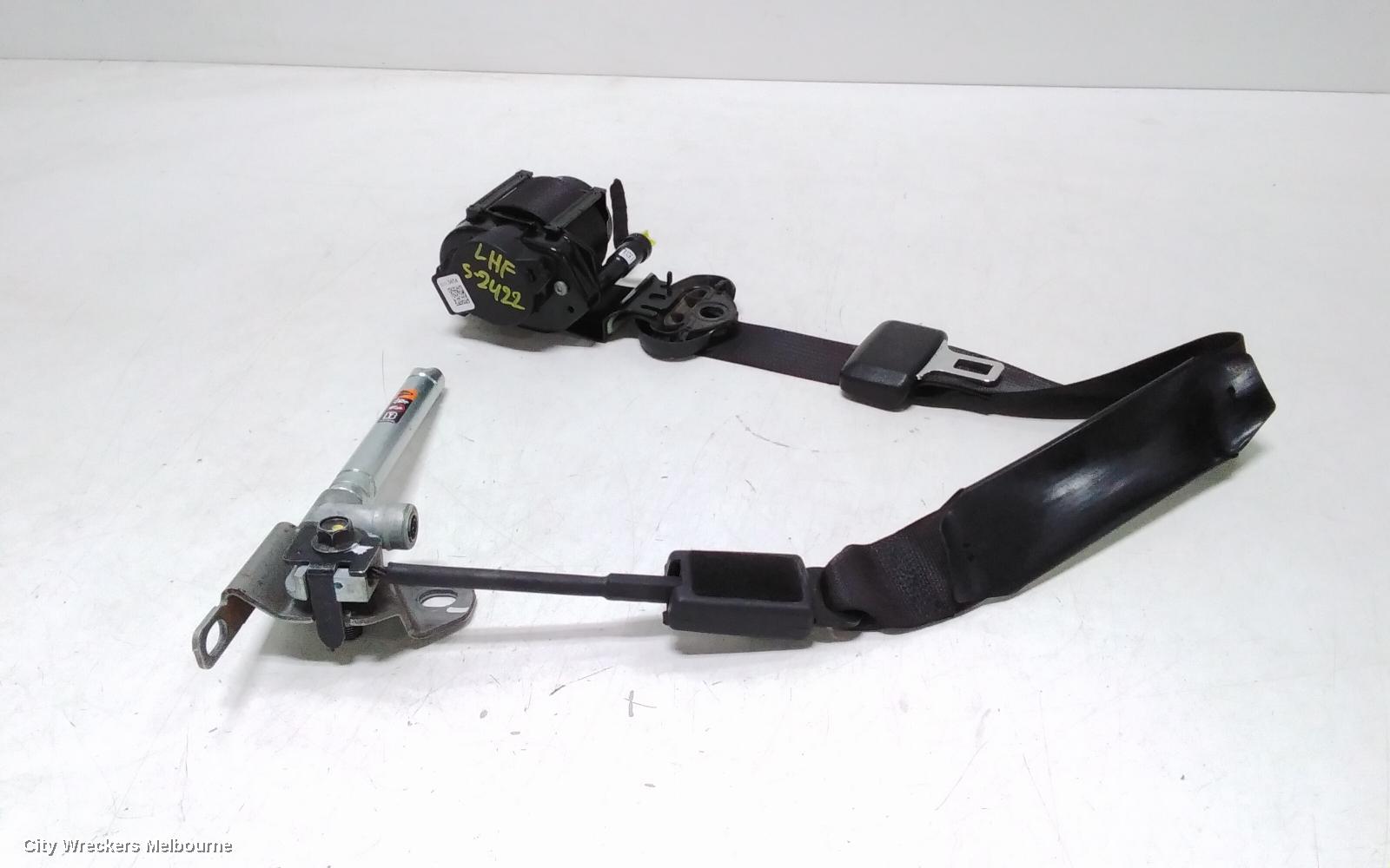 HOLDEN COLORADO SEATBELT/STALK, LH FRONT, SEAT BELT ONLY, DUAL CAB, RG, 07/2016 - 12/2020