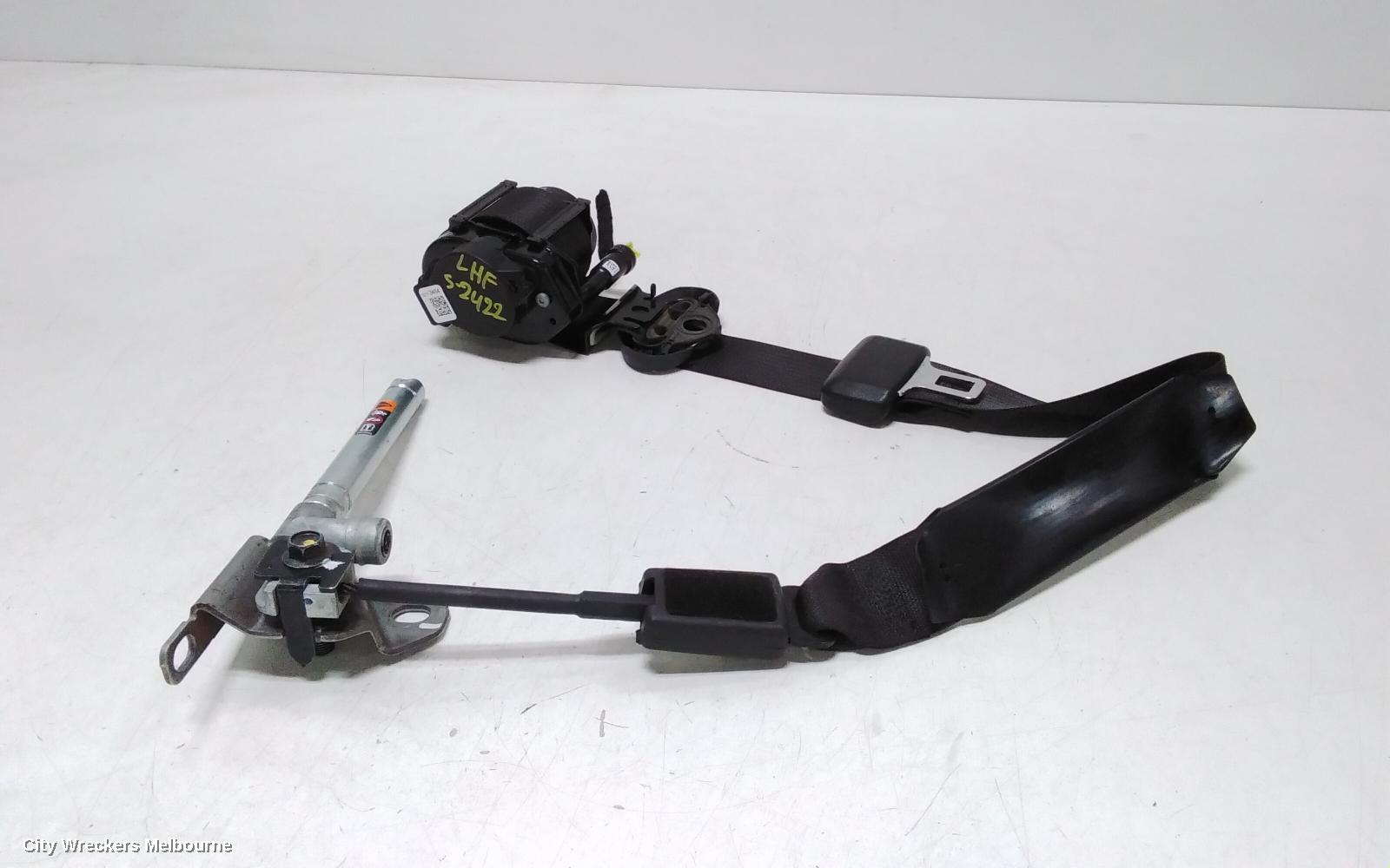 HOLDEN COLORADO SEATBELT/STALK, LH FRONT, SEAT BELT ONLY, DUAL CAB, RG, 07/2016 - 12/2020