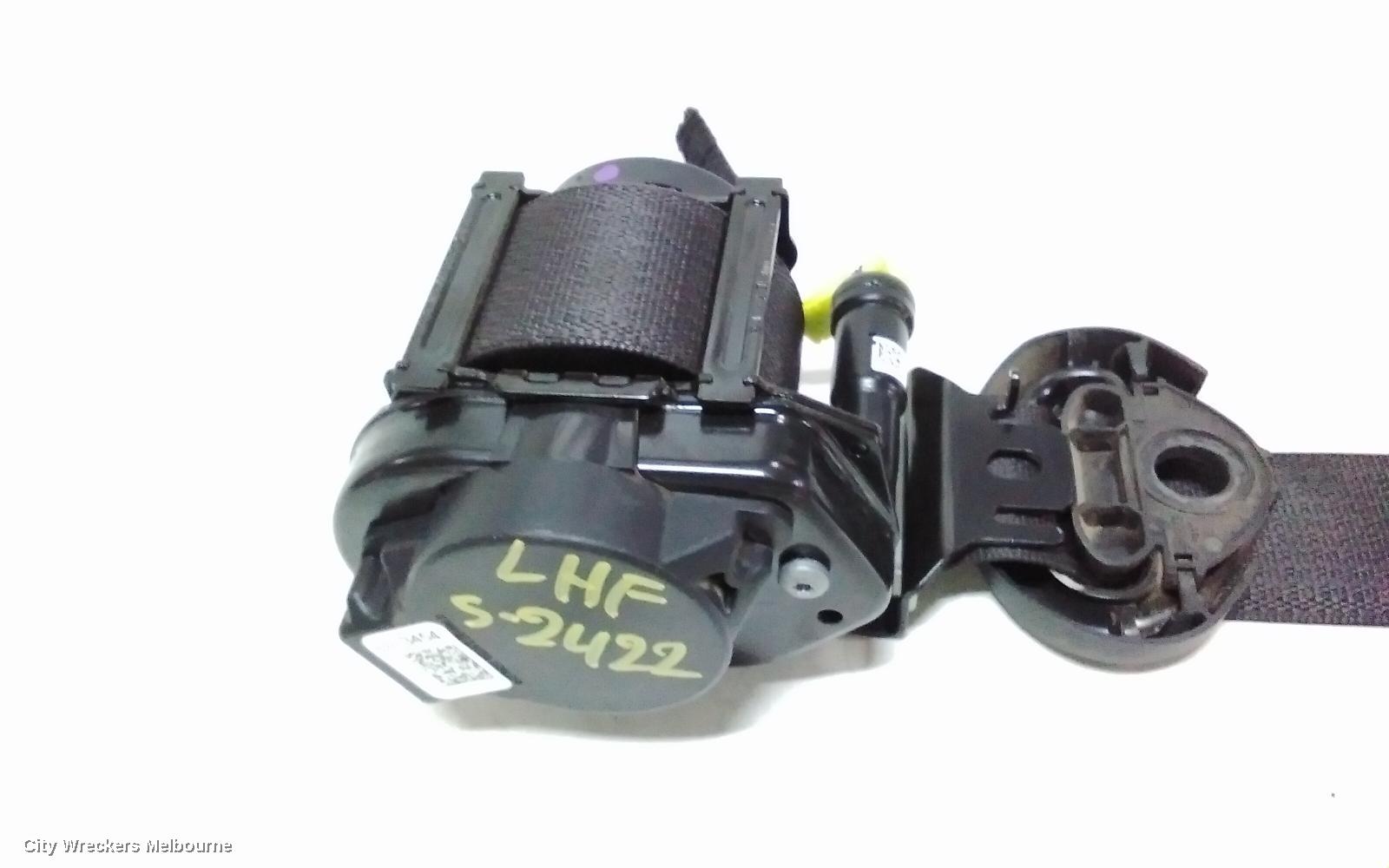 HOLDEN COLORADO SEATBELT/STALK, LH FRONT, SEAT BELT ONLY, DUAL CAB, RG, 07/2016 - 12/2020