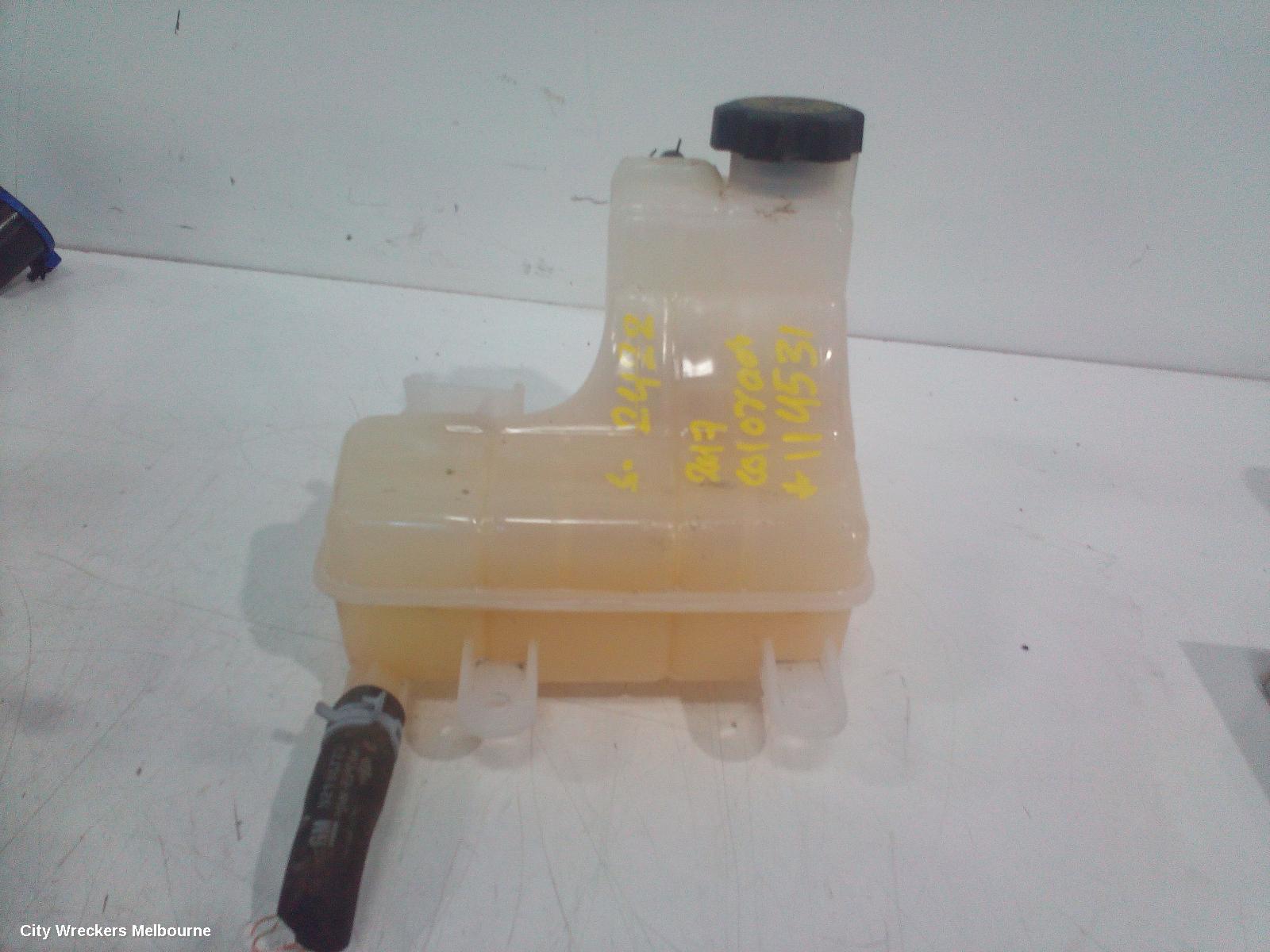 HOLDEN COLORADO OVERFLOW BOTTLE, RG, 06/2012 - 12/2020