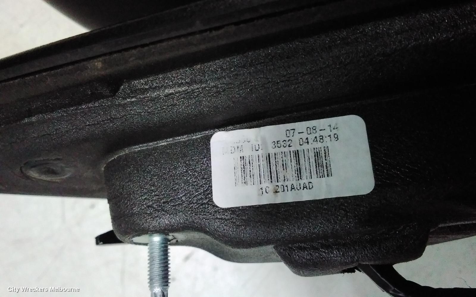 FIAT FREEMONT RIGHT DOOR MIRROR, JF, POWER, 04/2013 - 01/2017