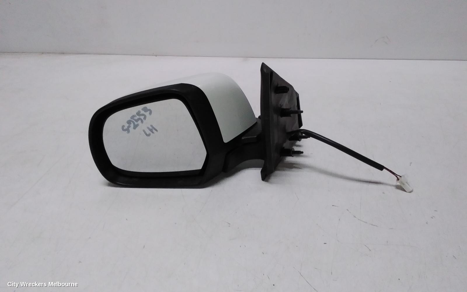 NISSAN ALMERA LEFT DOOR MIRROR, N17, 06/2012 - 07/2014