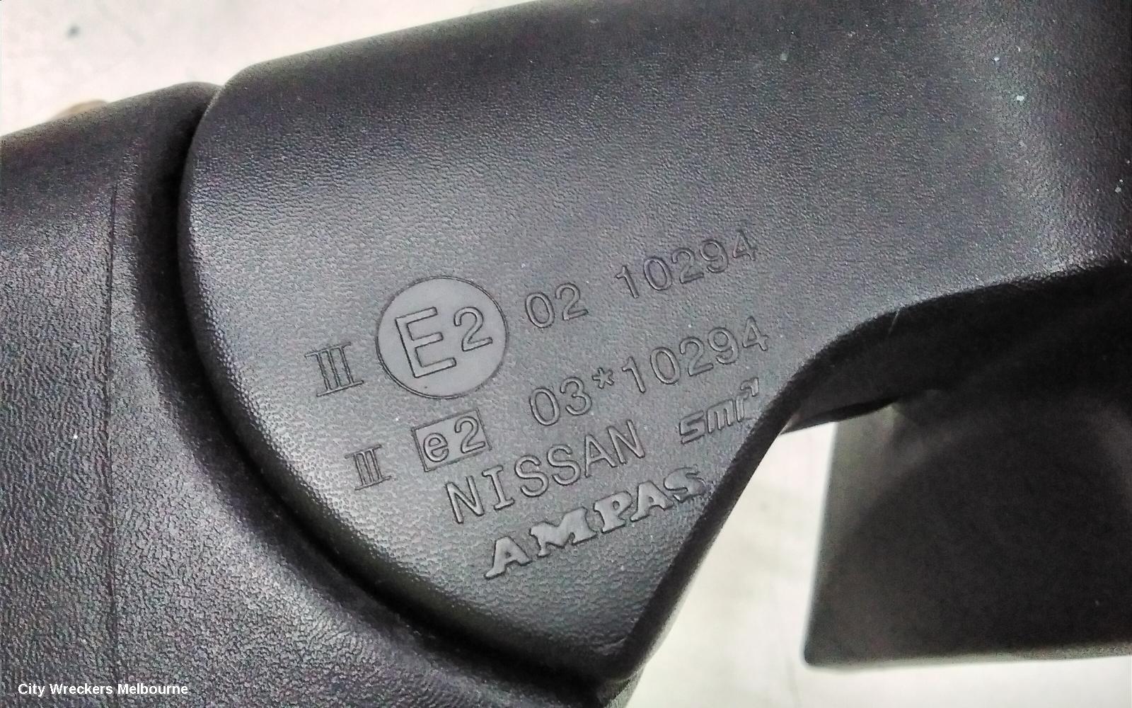 NISSAN ALMERA RIGHT DOOR MIRROR, N17, 06/2012 - 07/2014