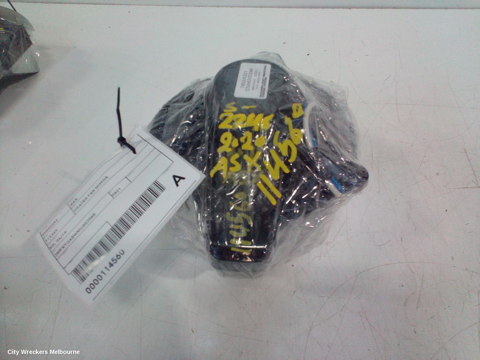 MITSUBISHI ASX HEATER FAN MOTOR, XC-XD, 07/2017 ONWARDS