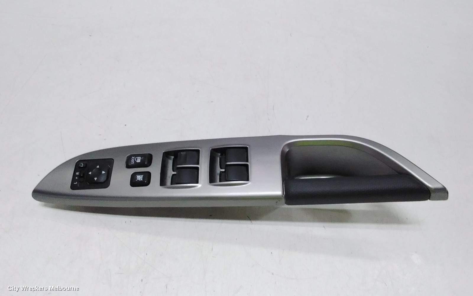 MITSUBISHI ASX PWR DR WIND SWITCH, RH FRONT (MASTER SWITCH), XB-XD, 07/2013 ONWARDS