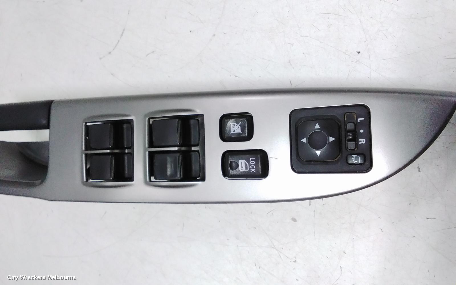 MITSUBISHI ASX PWR DR WIND SWITCH, RH FRONT (MASTER SWITCH), XB-XD, 07/2013 ONWARDS