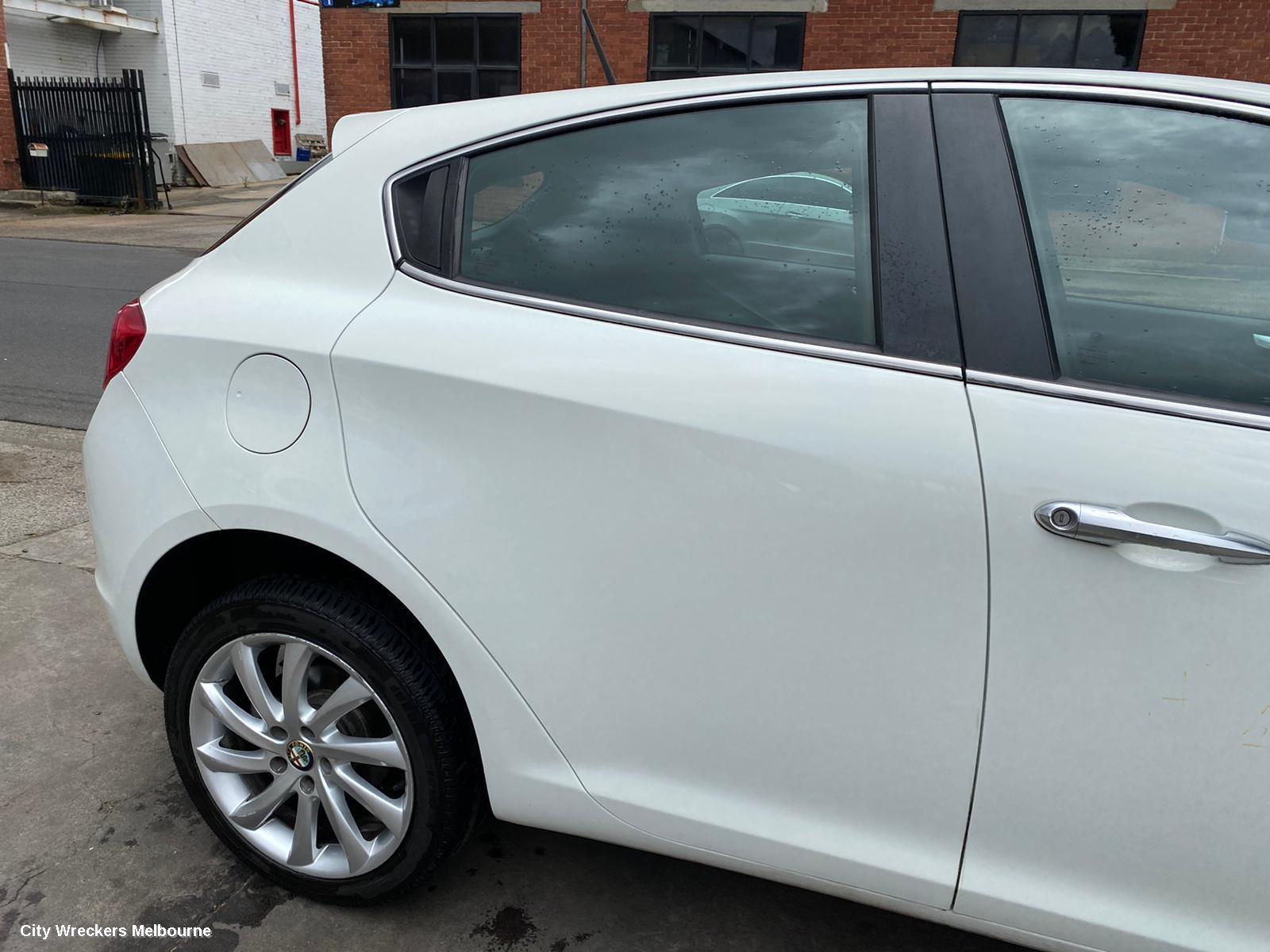 ALFA ROMEO GIULIETTA LEFT FRONT DOOR, 940 SERIES, 01/2011 - 12/2020