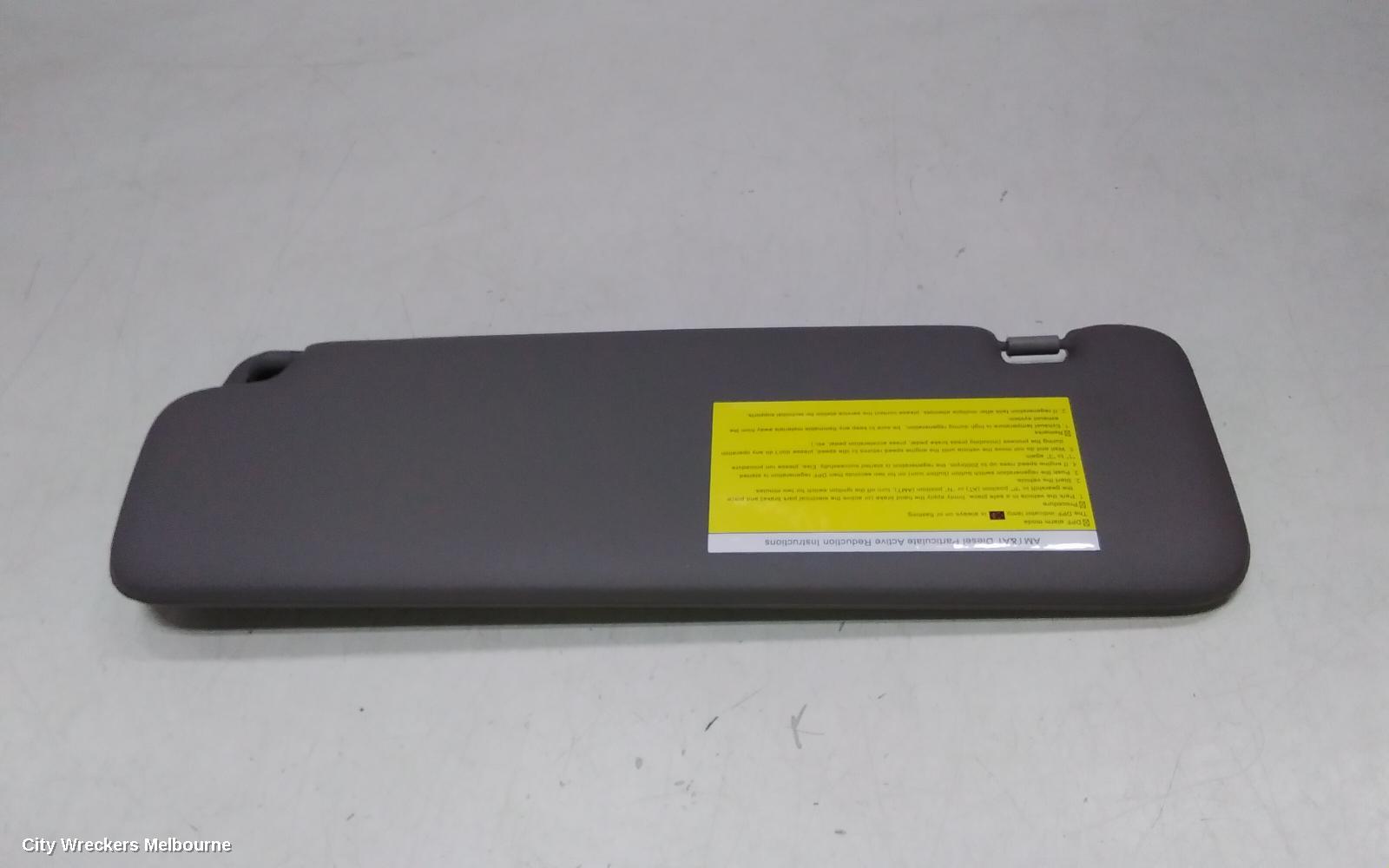 LDV G10 SUNVISOR, SV7C, RH SIDE, NON MIRROR TYPE, VAN, 04/2015 ONWARDS