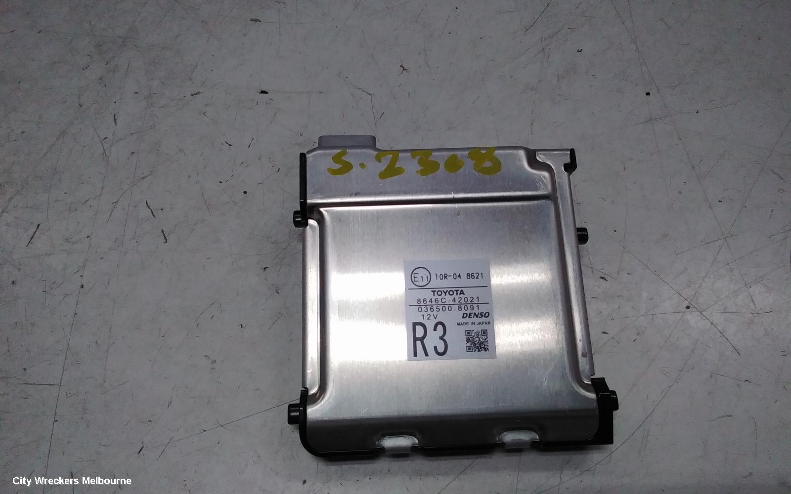 TOYOTA RAV4 REVERSE CAMERA, LANE DEPARTURE CAMERA, XA40, 12/2015 - 12/2018