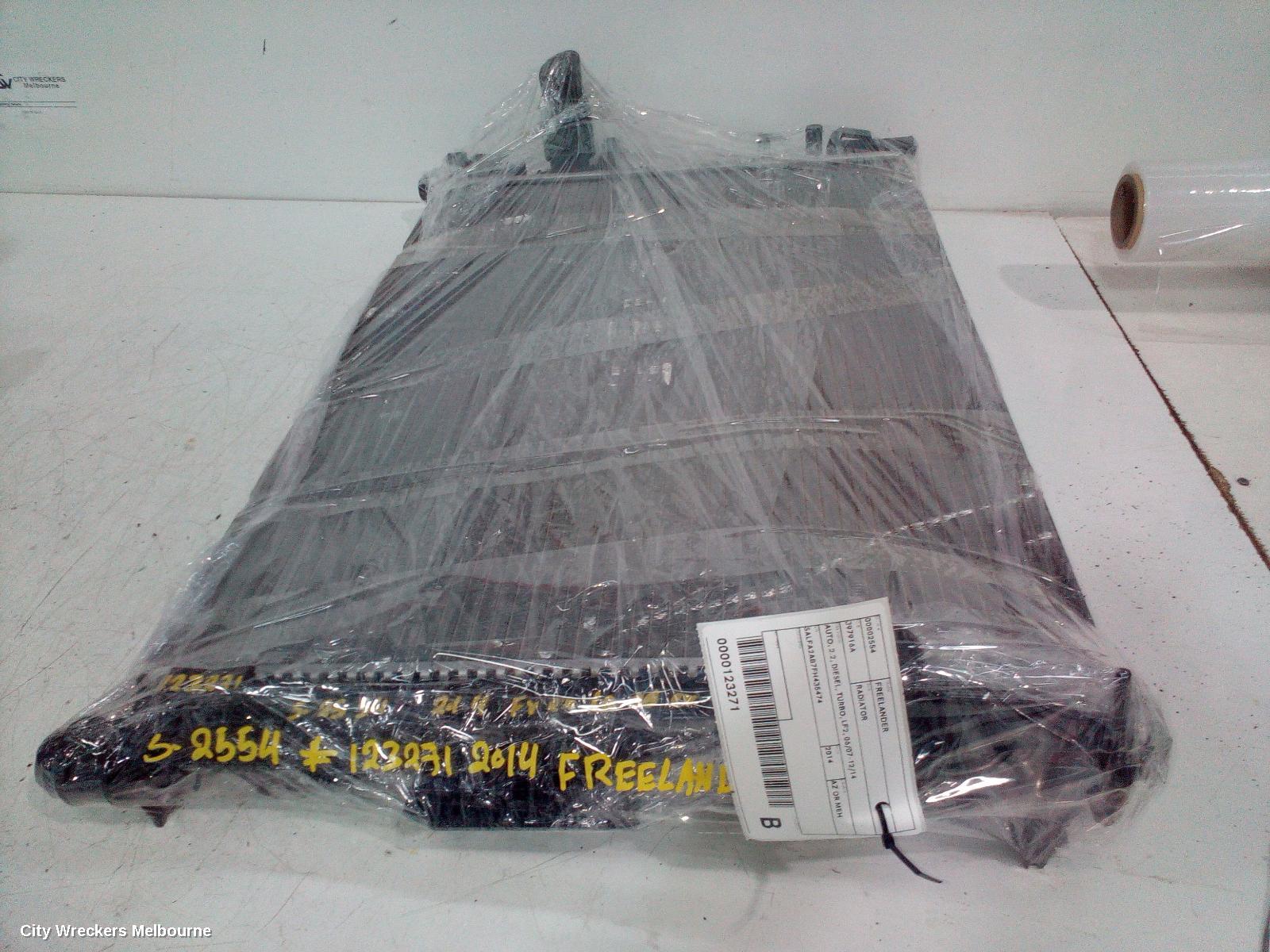 LAND ROVER FREELANDER RADIATOR, AUTO, 2.2, DIESEL, TURBO, LF2, 06/2007 - 12/2014