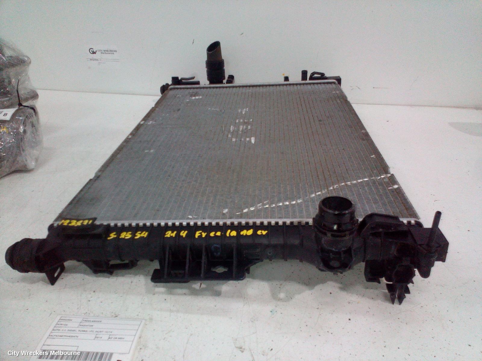 LAND ROVER FREELANDER RADIATOR, AUTO, 2.2, DIESEL, TURBO, LF2, 06/2007 - 12/2014