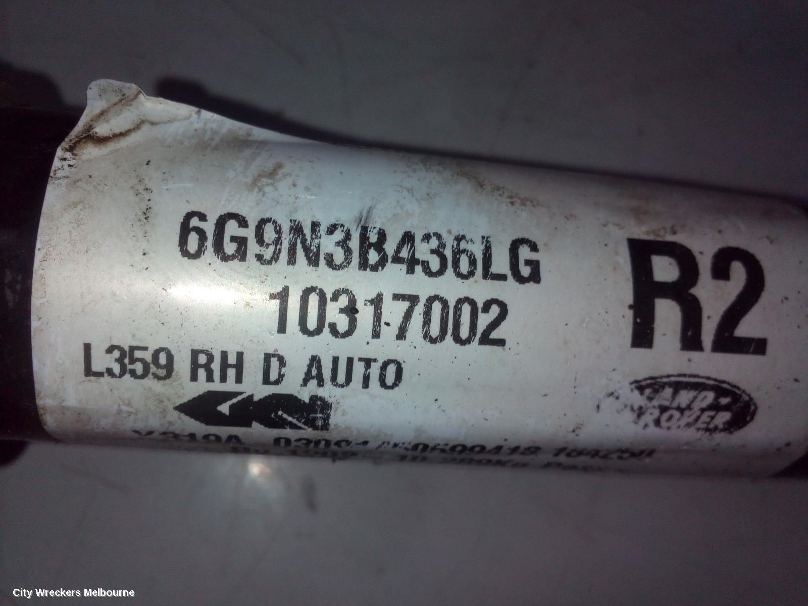 LAND ROVER FREELANDER RIGHT DRIVESHAFT, FRONT, AUTO T/M, DIESEL, LF2, 06/2007 - 12/2014