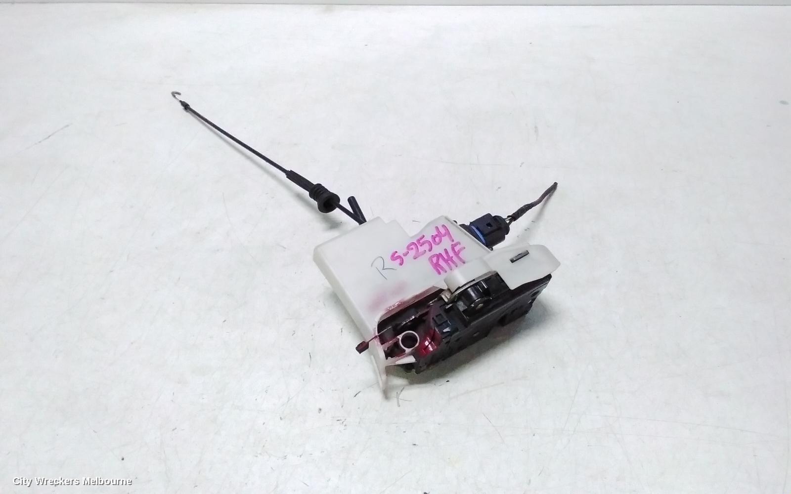 VOLKSWAGEN TRANSPORTER DOOR/BOOT/GATE LOCK, RIGHT FRONT DOOR LOCK, T5, 08/2004 - 06/2015