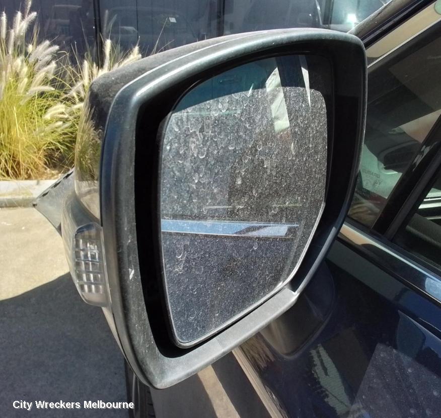 SUBARU LIBERTY LEFT DOOR MIRROR, 6TH GEN, POWER FOLD, W/ BLIND SPOT TYPE, 02/2016 - 11/2017