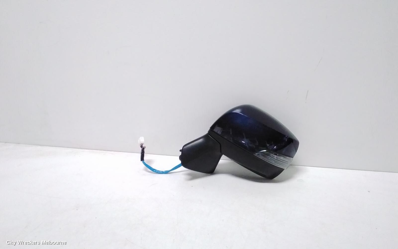 SUBARU LIBERTY LEFT DOOR MIRROR, 6TH GEN, POWER FOLD, W/ BLIND SPOT TYPE, 02/2016 - 11/2017