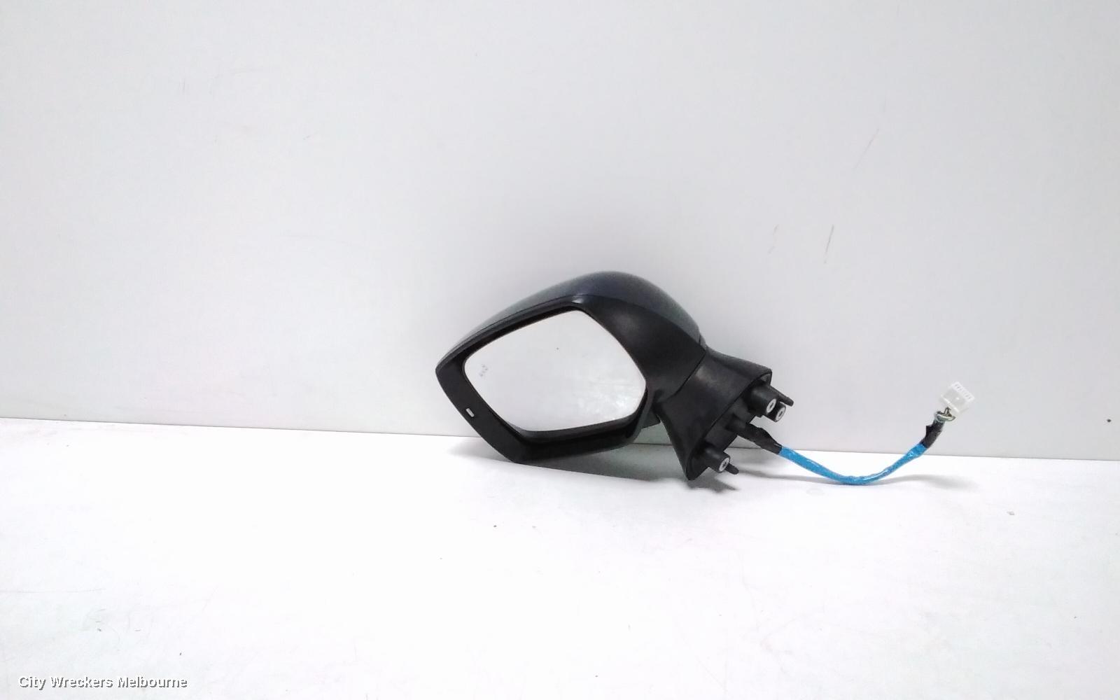 SUBARU LIBERTY LEFT DOOR MIRROR, 6TH GEN, POWER FOLD, W/ BLIND SPOT TYPE, 02/2016 - 11/2017