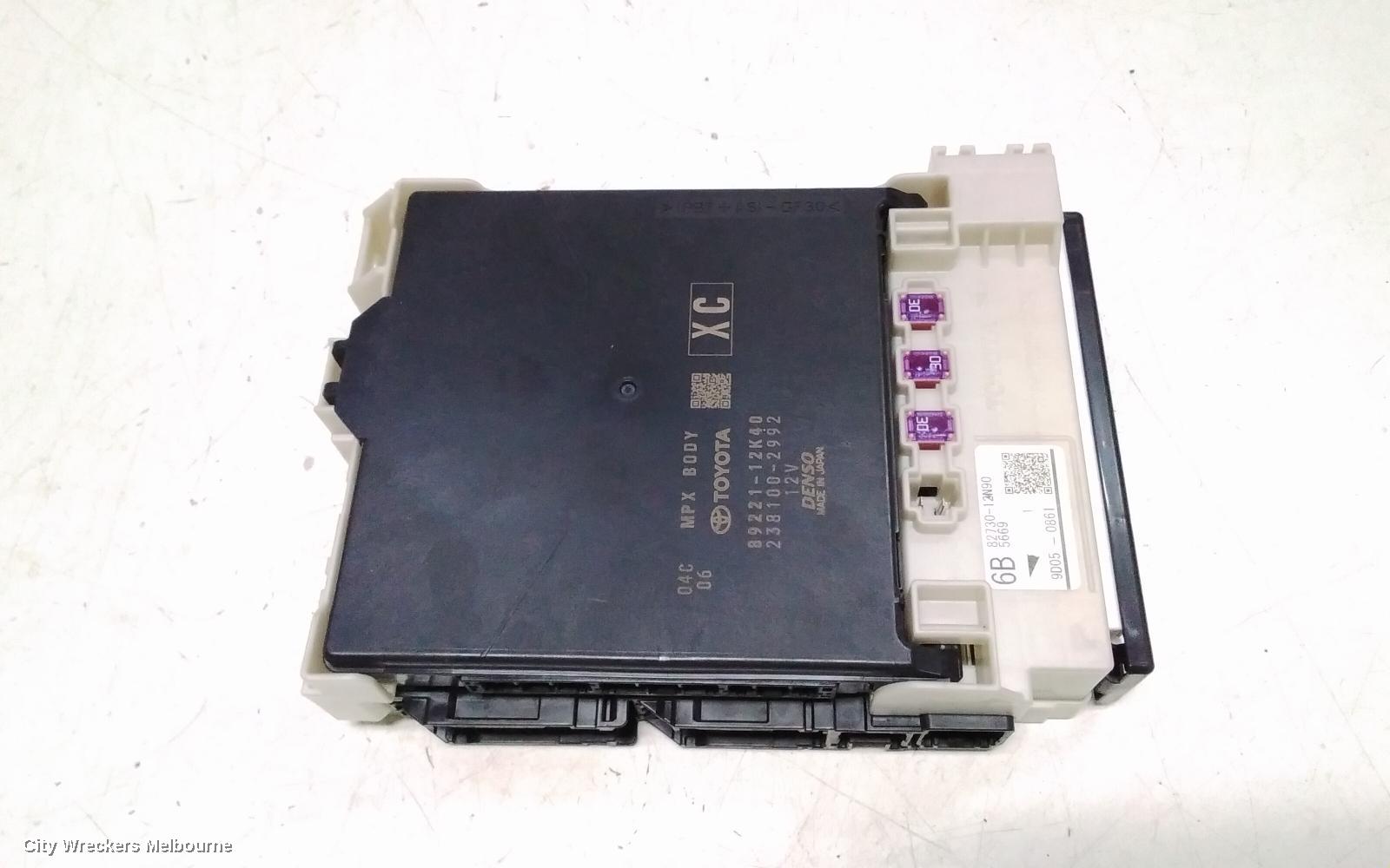 TOYOTA COROLLA ECU, MULTIPLEX NETWORK BODY ECU, MZEA12R/ZWE211R, 07/2018 ONWARDS
