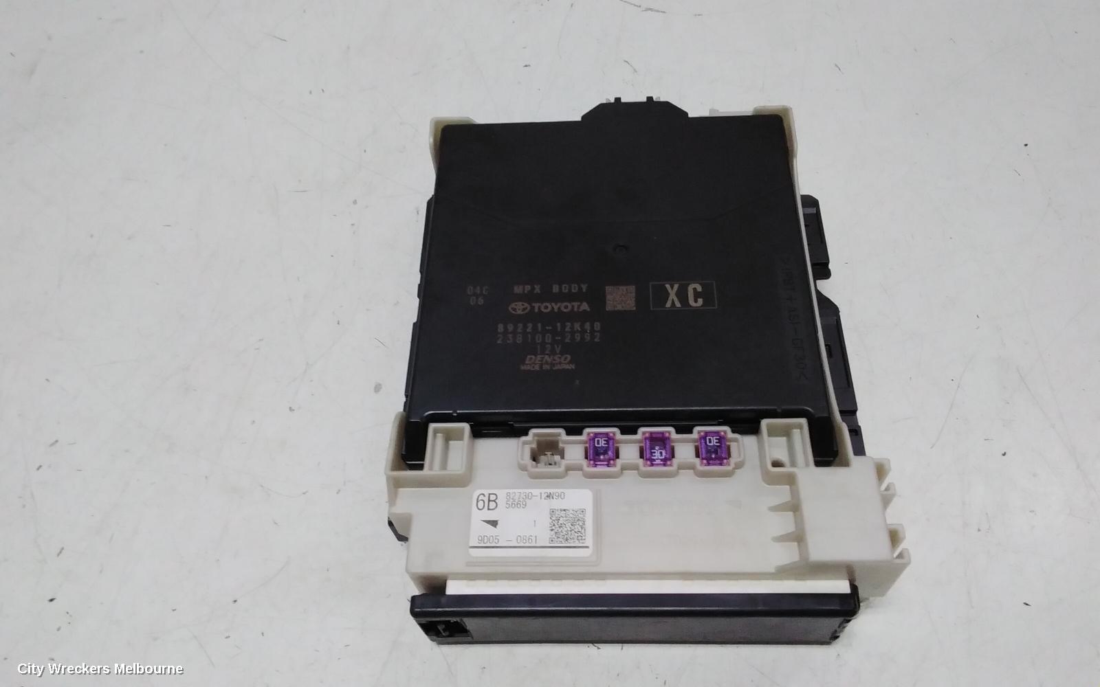 TOYOTA COROLLA ECU, MULTIPLEX NETWORK BODY ECU, MZEA12R/ZWE211R, 07/2018 ONWARDS