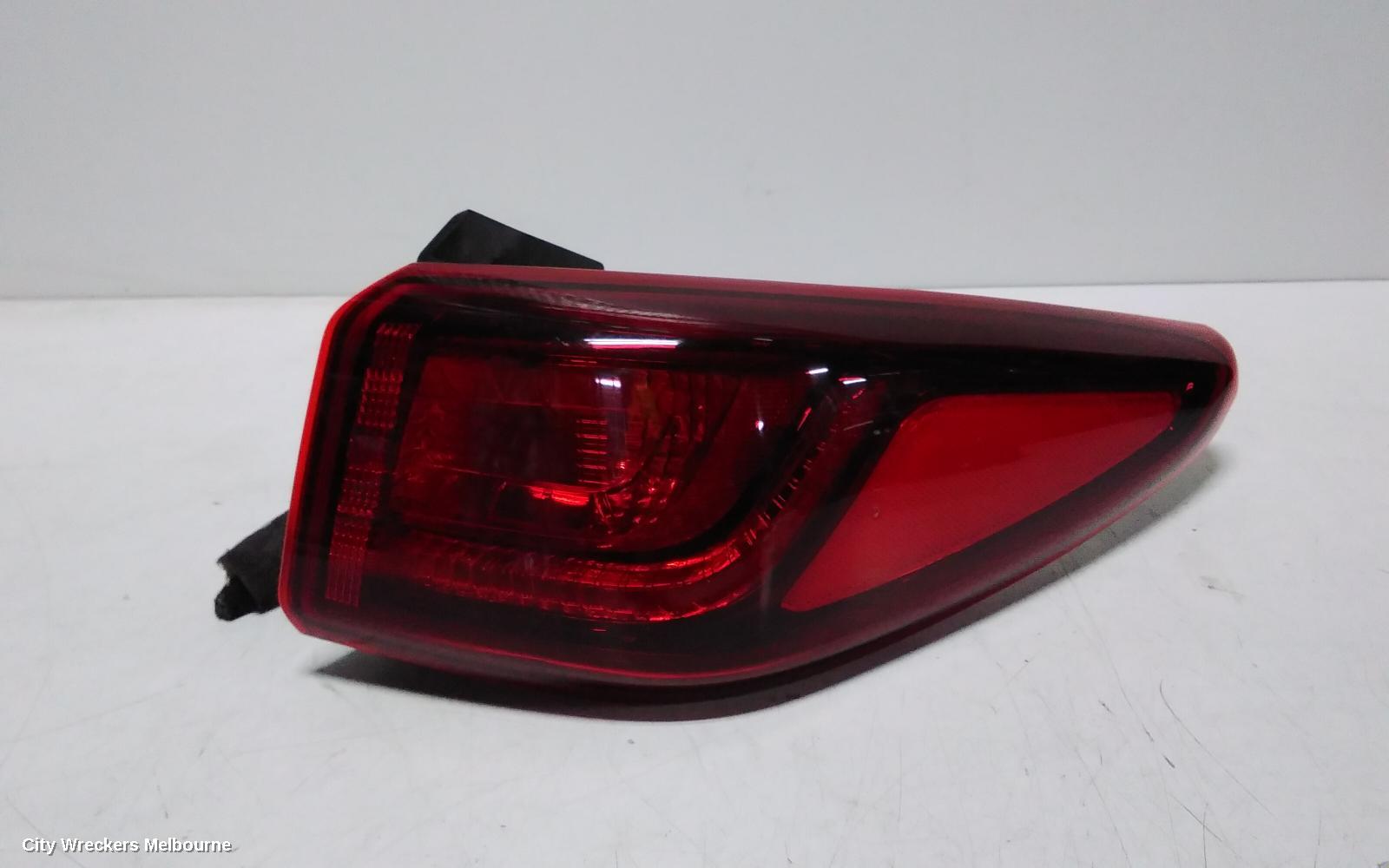 HYUNDAI KONA RIGHT TAILLIGHT, OS, IN BODY, NON LED TYPE, 09/2017 - 10/2020