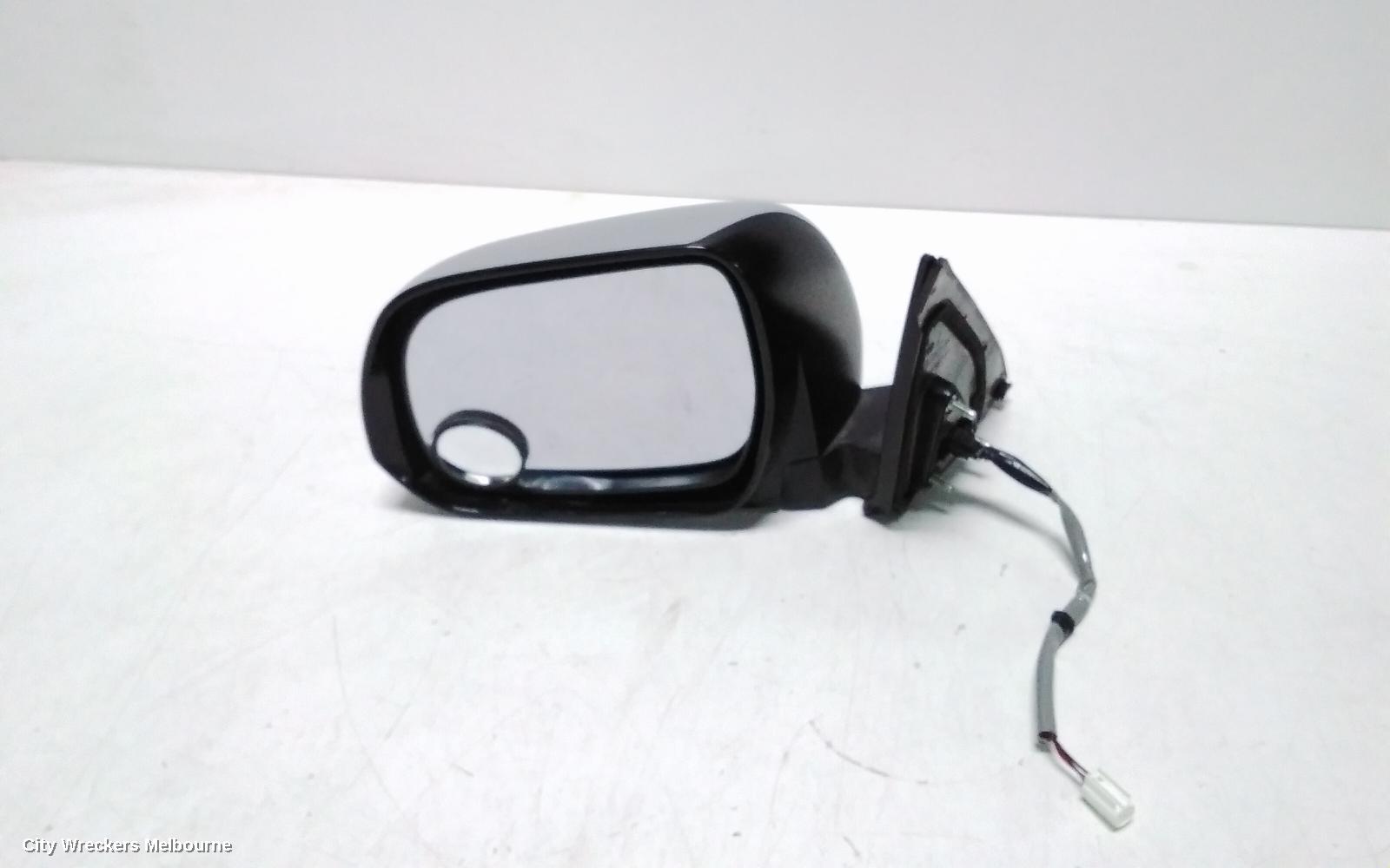 TOYOTA KLUGER LEFT DOOR MIRROR, GSU40-GSU45, 07/2010 - 02/2014