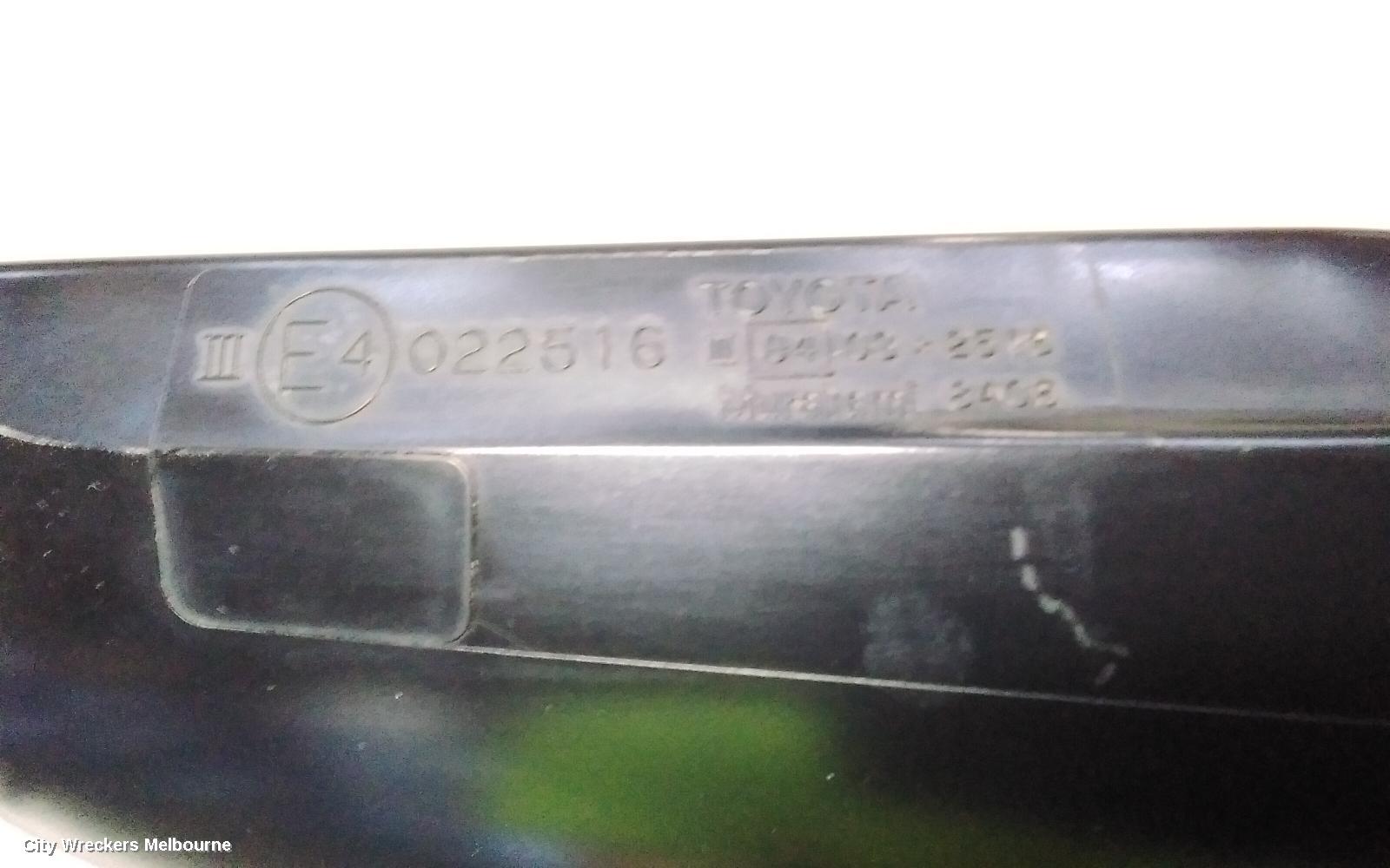 TOYOTA KLUGER LEFT DOOR MIRROR, GSU40-GSU45, 07/2010 - 02/2014