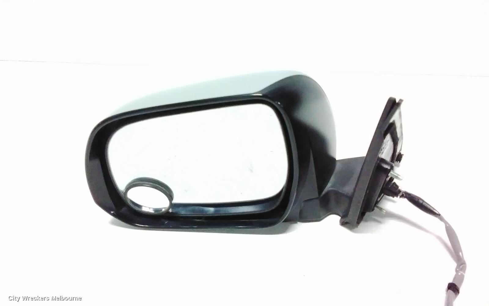TOYOTA KLUGER LEFT DOOR MIRROR, GSU40-GSU45, 07/2010 - 02/2014