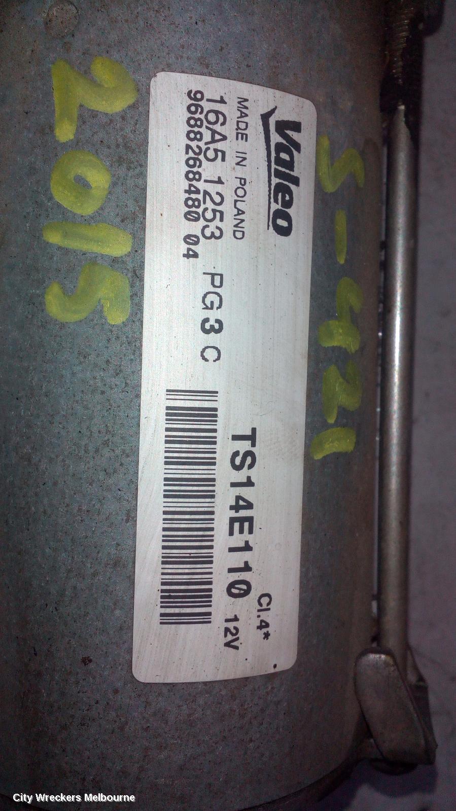 CITROEN BERLINGO STARTER, DIESEL, 1.6, TURBO, B9C, 03/2009 - 12/2018
