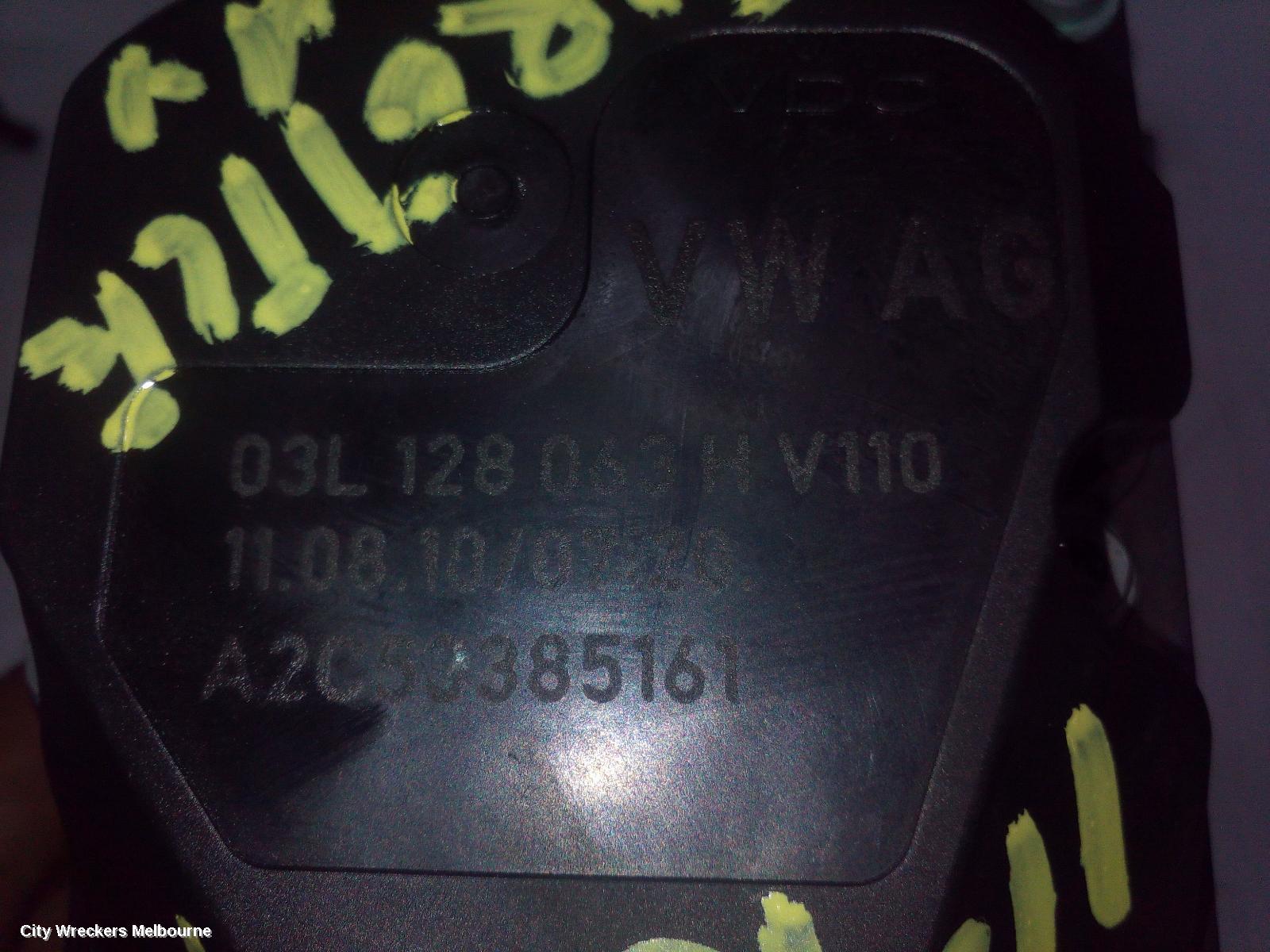 VOLKSWAGEN TRANSPORTER THROTTLE BODY, 2.0, DIESEL, CAAC/CAAB/CFCA CODE, T5-T6, 08/2012 ONWARDS