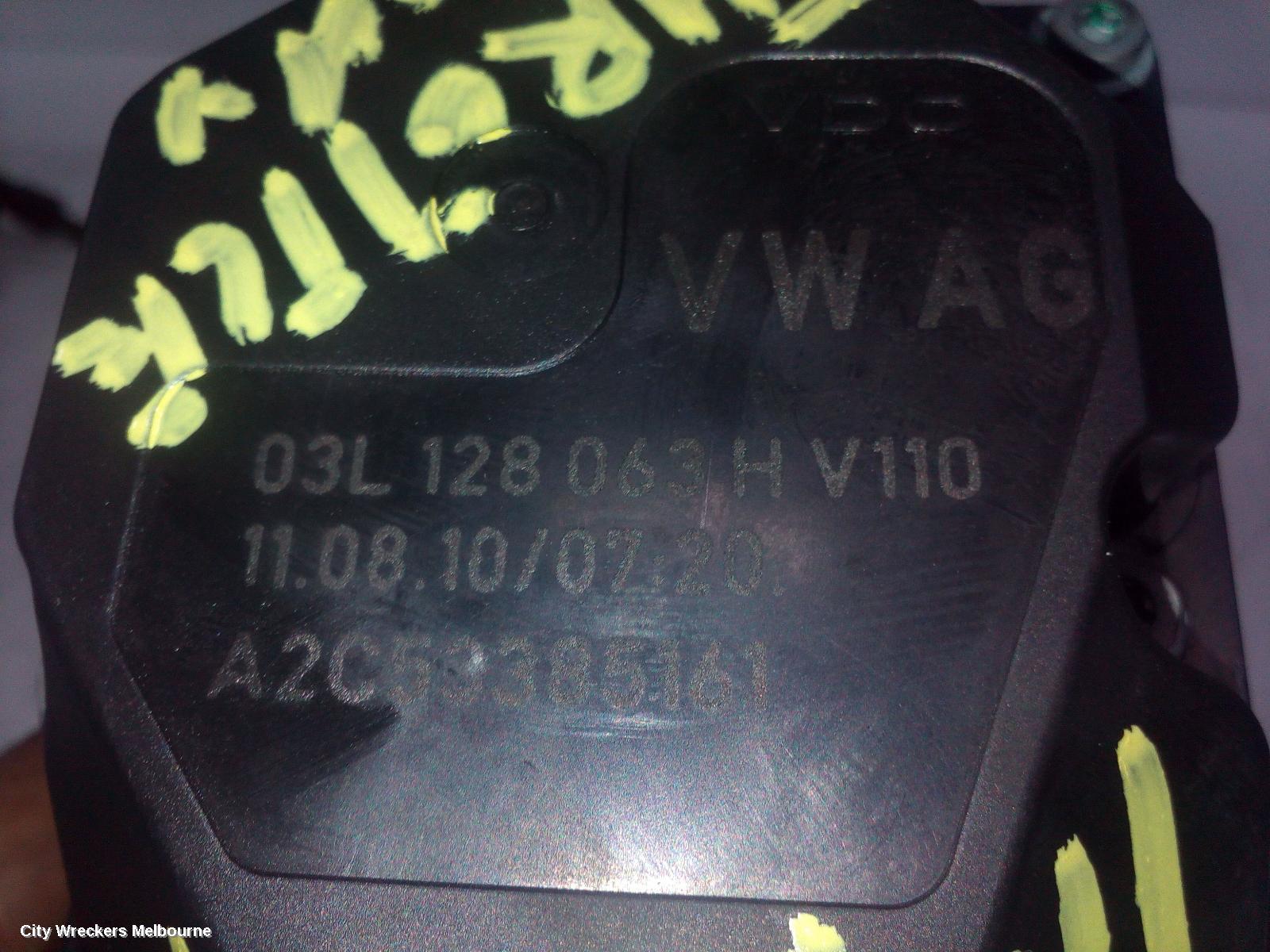 VOLKSWAGEN TRANSPORTER THROTTLE BODY, 2.0, DIESEL, CAAC/CAAB/CFCA CODE, T5-T6, 08/2012 ONWARDS