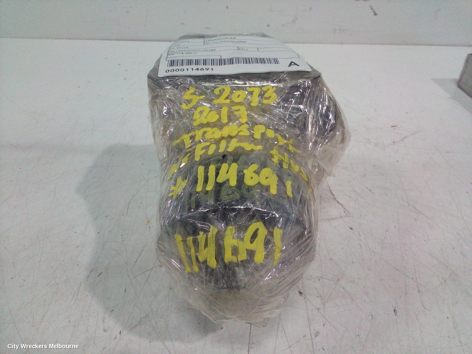VOLKSWAGEN TRANSPORTER OIL FILTER, T6, 07/2015 - 08/2024