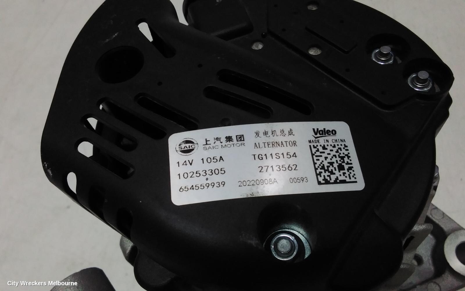 MG ZS ALTERNATOR, PETROL, 1.5, AZS1, 09/2017 ONWARDS