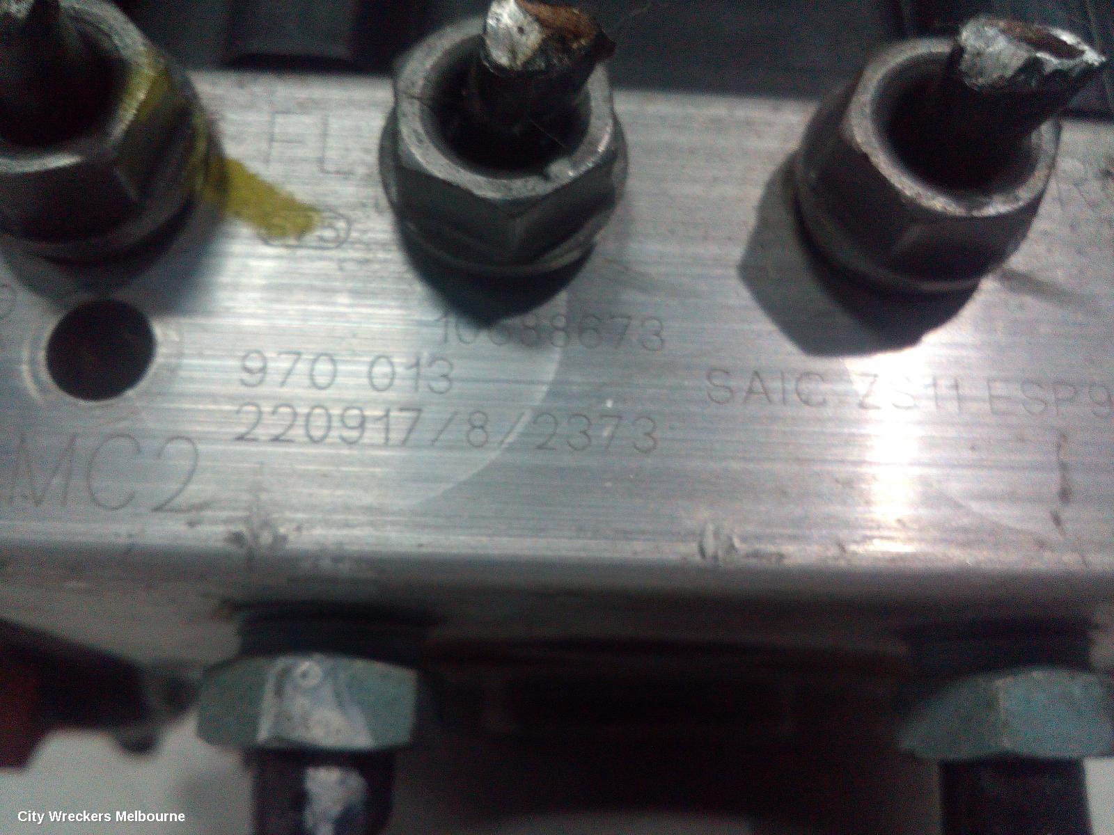 MG ZS ABS PUMP/MODULATOR, AZS1, 09/2017 - 06/2025