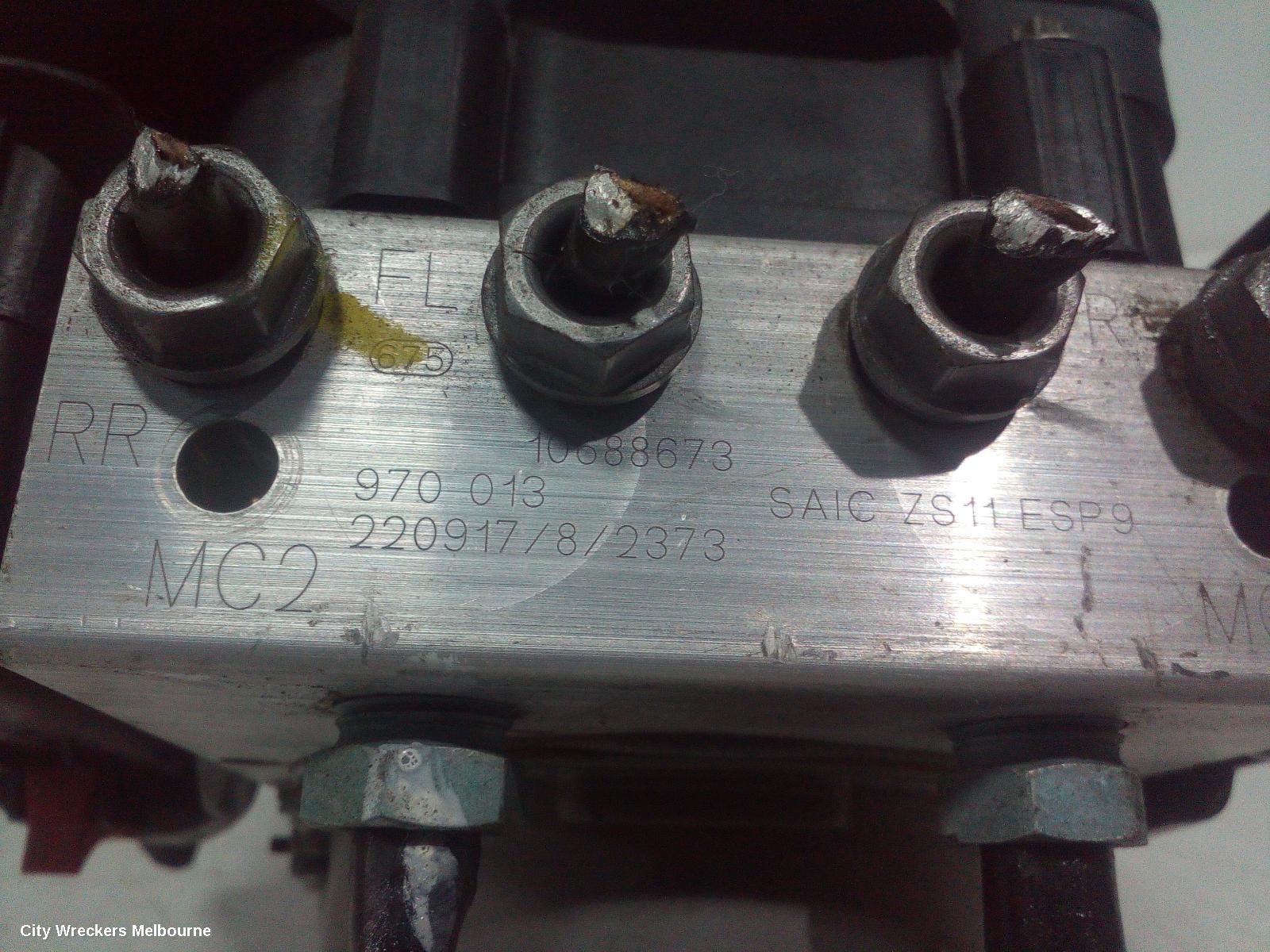 MG ZS ABS PUMP/MODULATOR, AZS1, 09/2017 - 06/2025