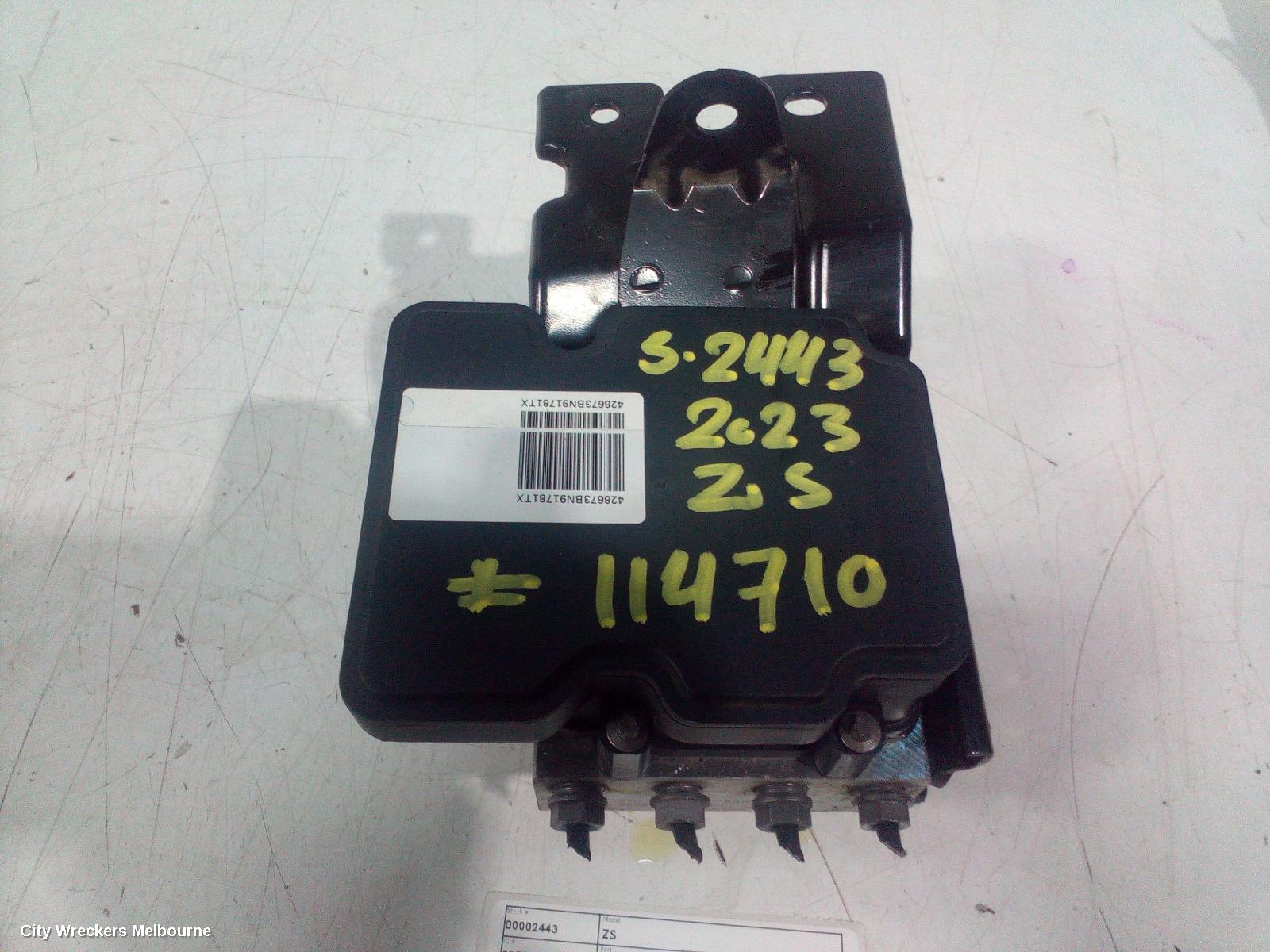MG ZS ABS PUMP/MODULATOR, AZS1, 09/2017 - 06/2025