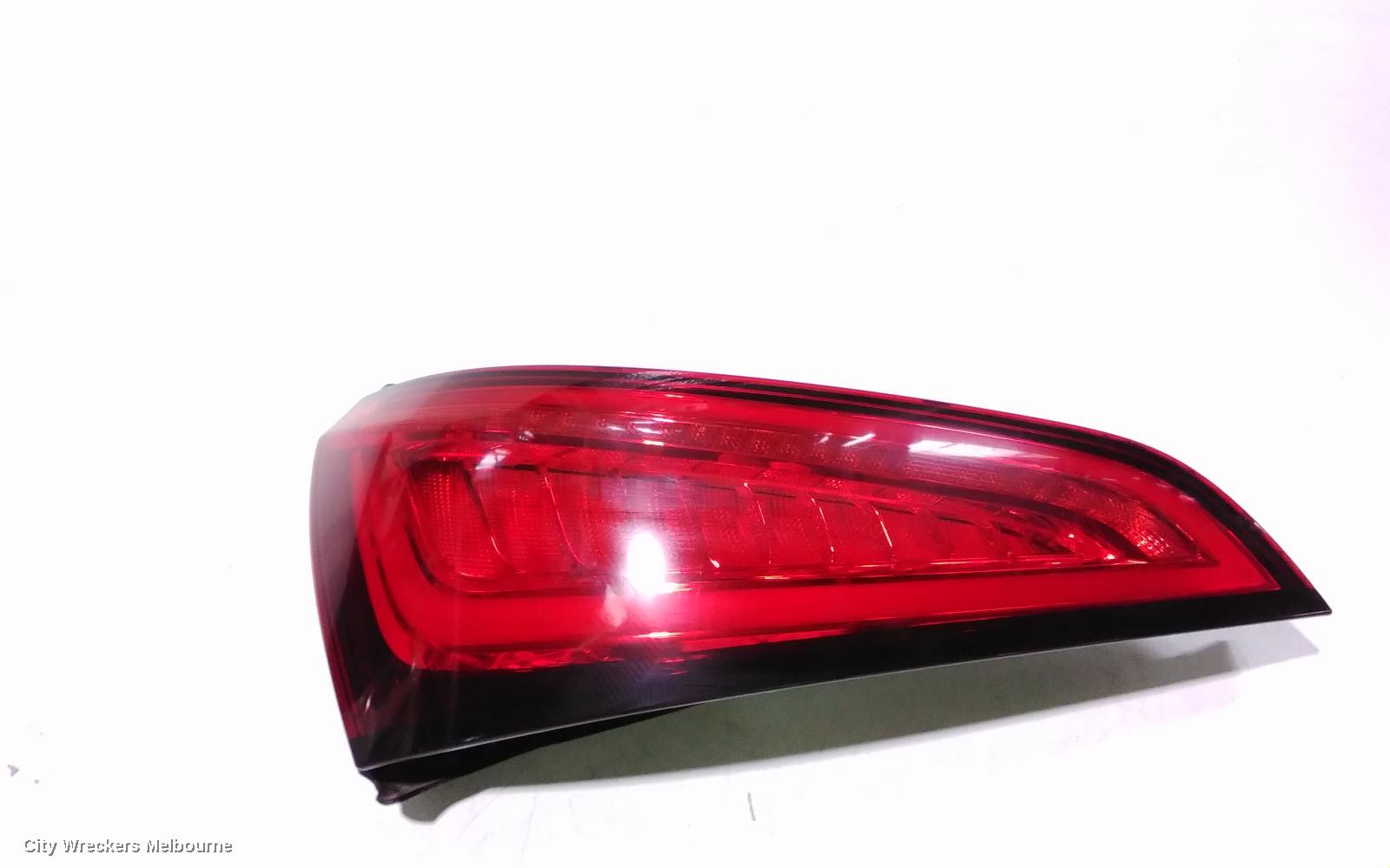 AUDI Q5 LEFT TAILLIGHT, IN TAILGATE, 8R, LED TYPE, 10/2012 - 01/2017