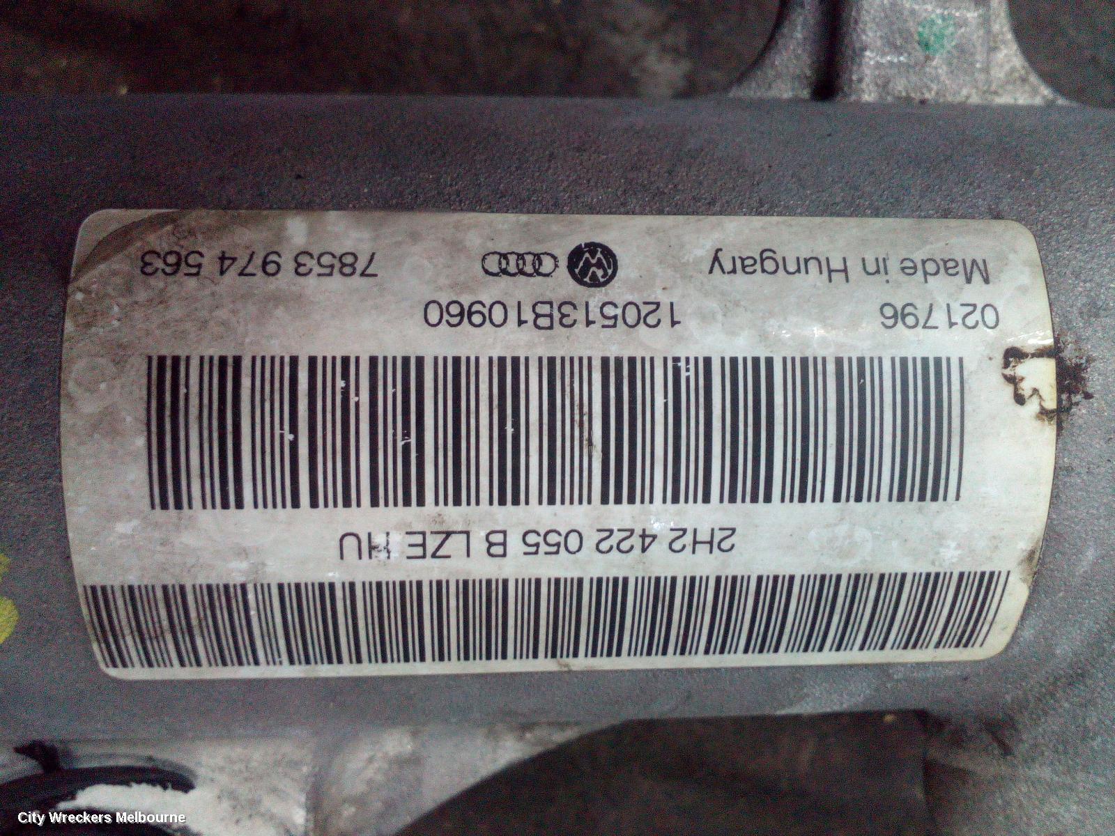 VOLKSWAGEN AMAROK STEERING BOX/RACK, 2H, HYDRAULIC TYPE, 10/2010 - 09/2022