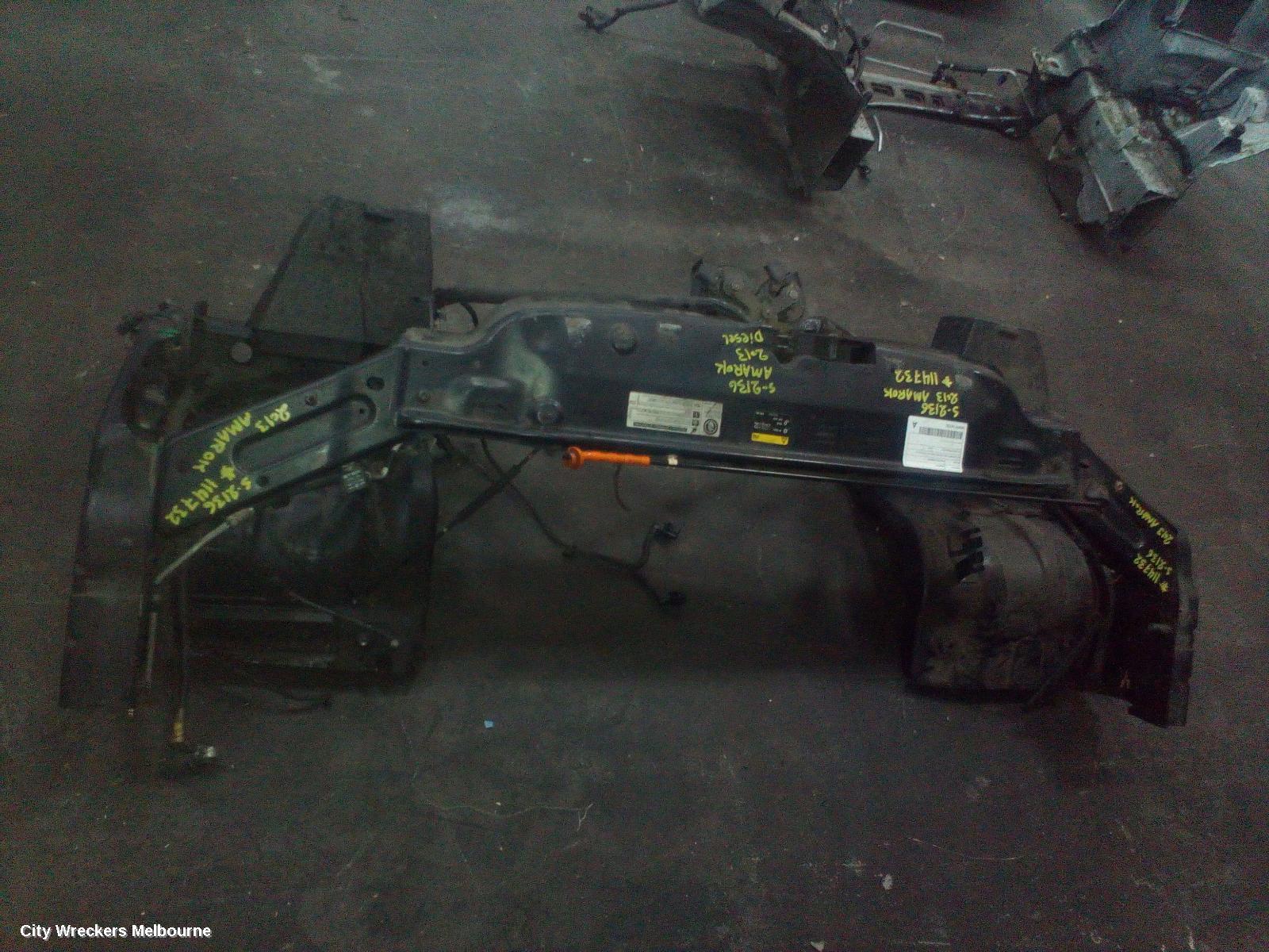 VOLKSWAGEN AMAROK RADIATOR SUPPORT, RAD SUPPORT (WELD ON SECTION), 2H, 10/2010 - 06/2016