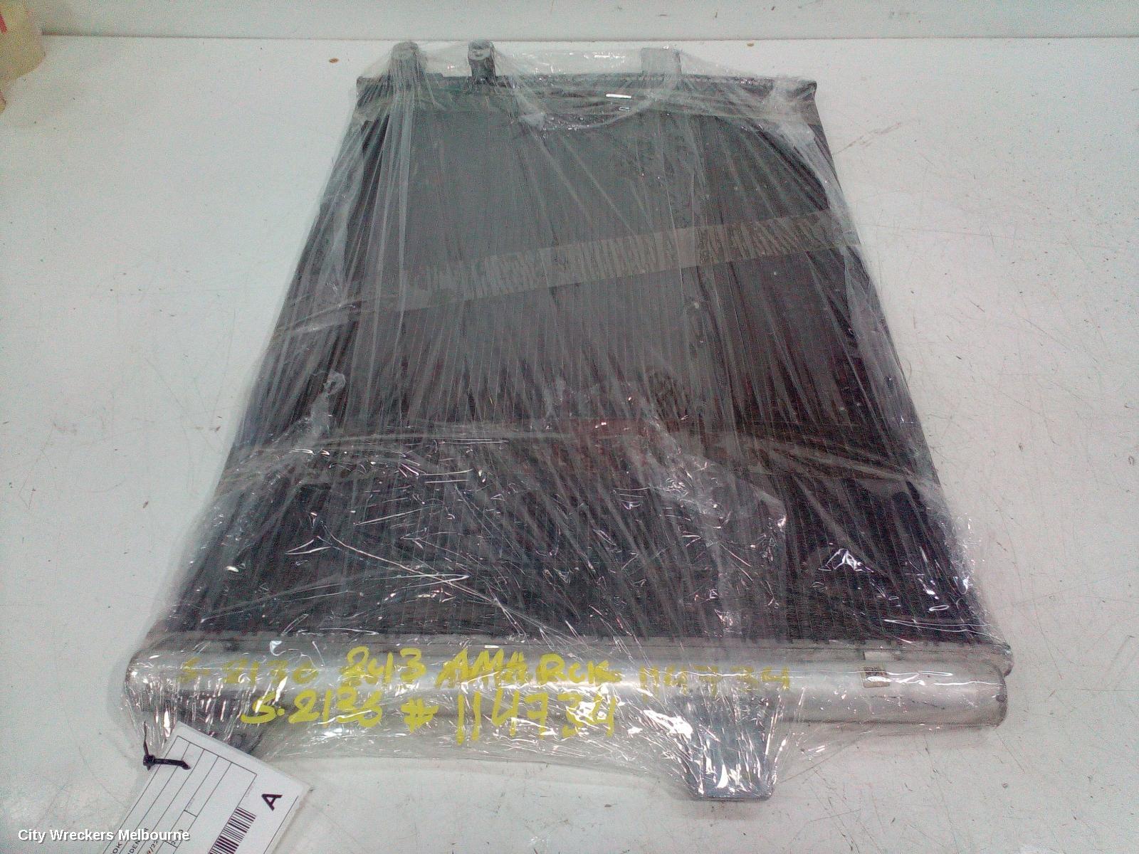 VOLKSWAGEN AMAROK A/C CONDENSER, 2H, DIESEL/PETROL, 10/2010 - 09/2022