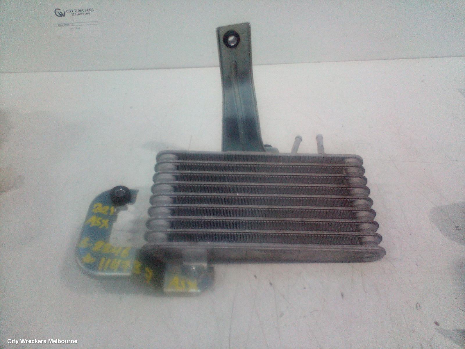 MITSUBISHI ASX COOLER, TRANSMISSION OIL COOLER, PETROL, 2.4, 4B12, FWD, XD, 06/2019 ONWARDS