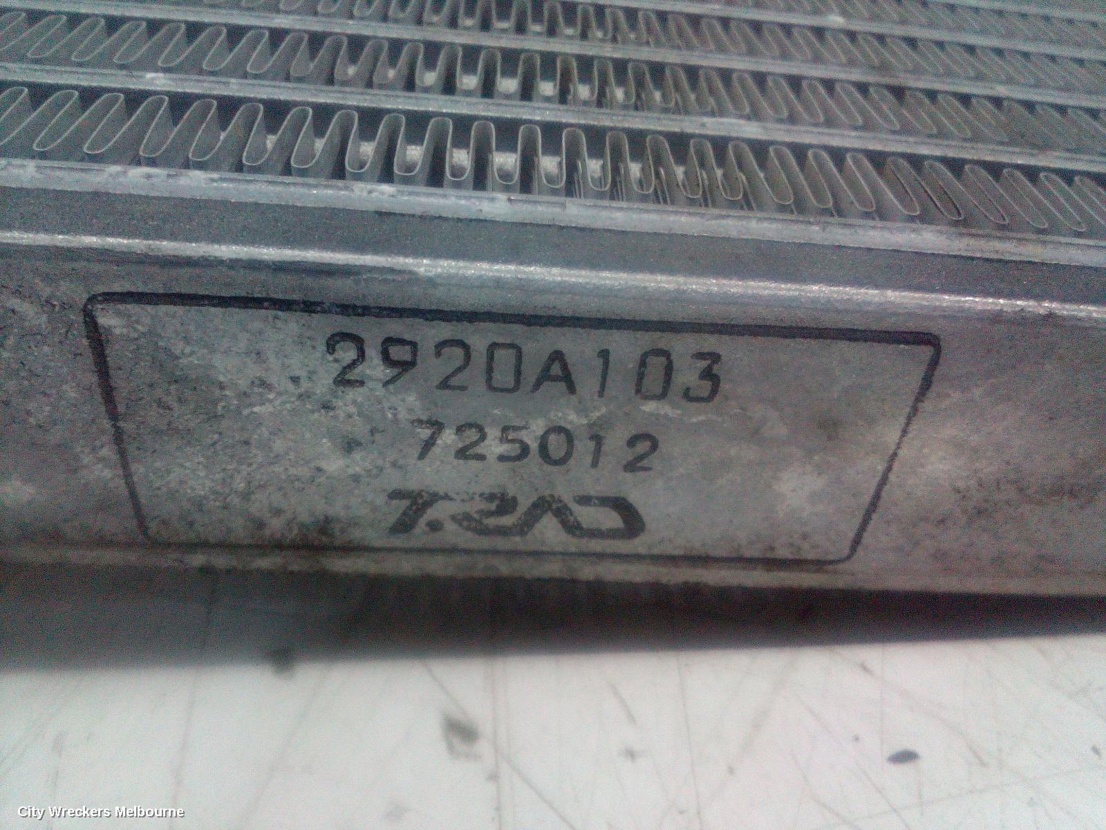 MITSUBISHI ASX COOLER, TRANSMISSION OIL COOLER, PETROL, 2.4, 4B12, FWD, XD, 06/2019 ONWARDS