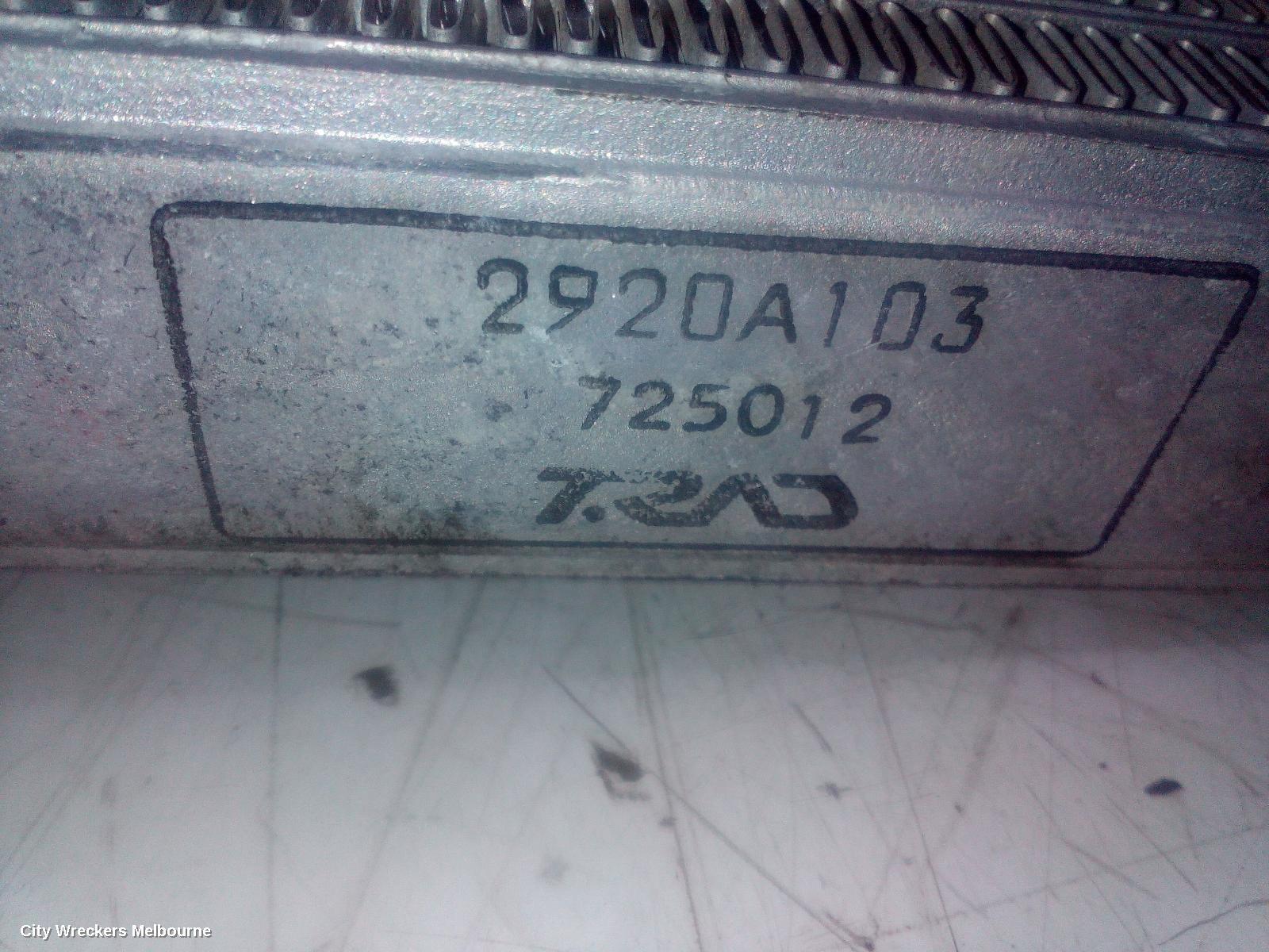 MITSUBISHI ASX COOLER, TRANSMISSION OIL COOLER, PETROL, 2.4, 4B12, FWD, XD, 06/2019 ONWARDS