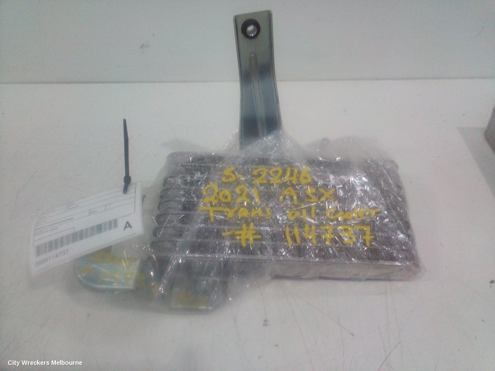 MITSUBISHI ASX COOLER, TRANSMISSION OIL COOLER, PETROL, 2.4, 4B12, FWD, XD, 06/2019 ONWARDS