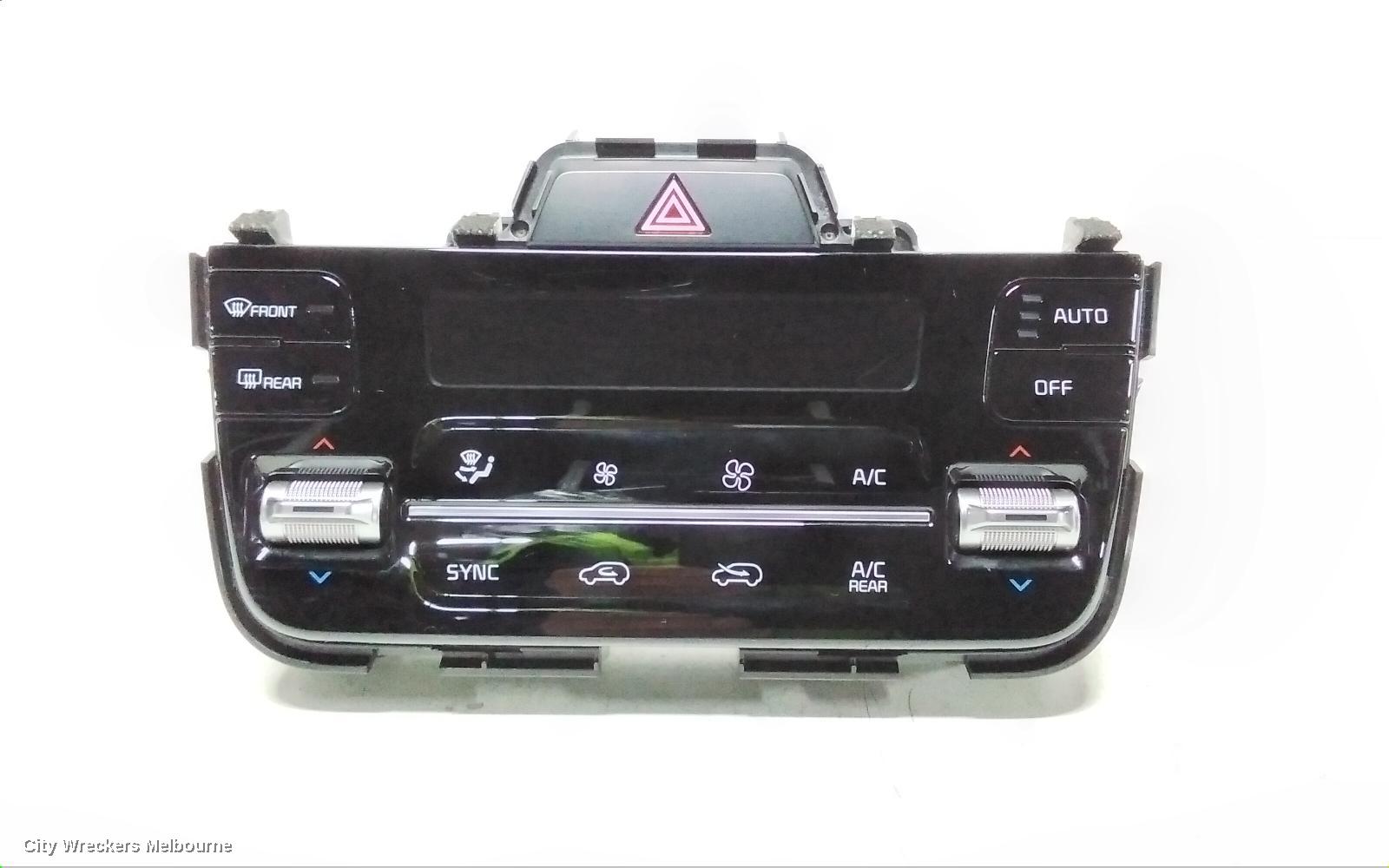 KIA SORENTO HEATER/AC CONTROLS, MQ4, FRONT, W/ DUAL ZONE TYPE, 02/2020 ONWARDS