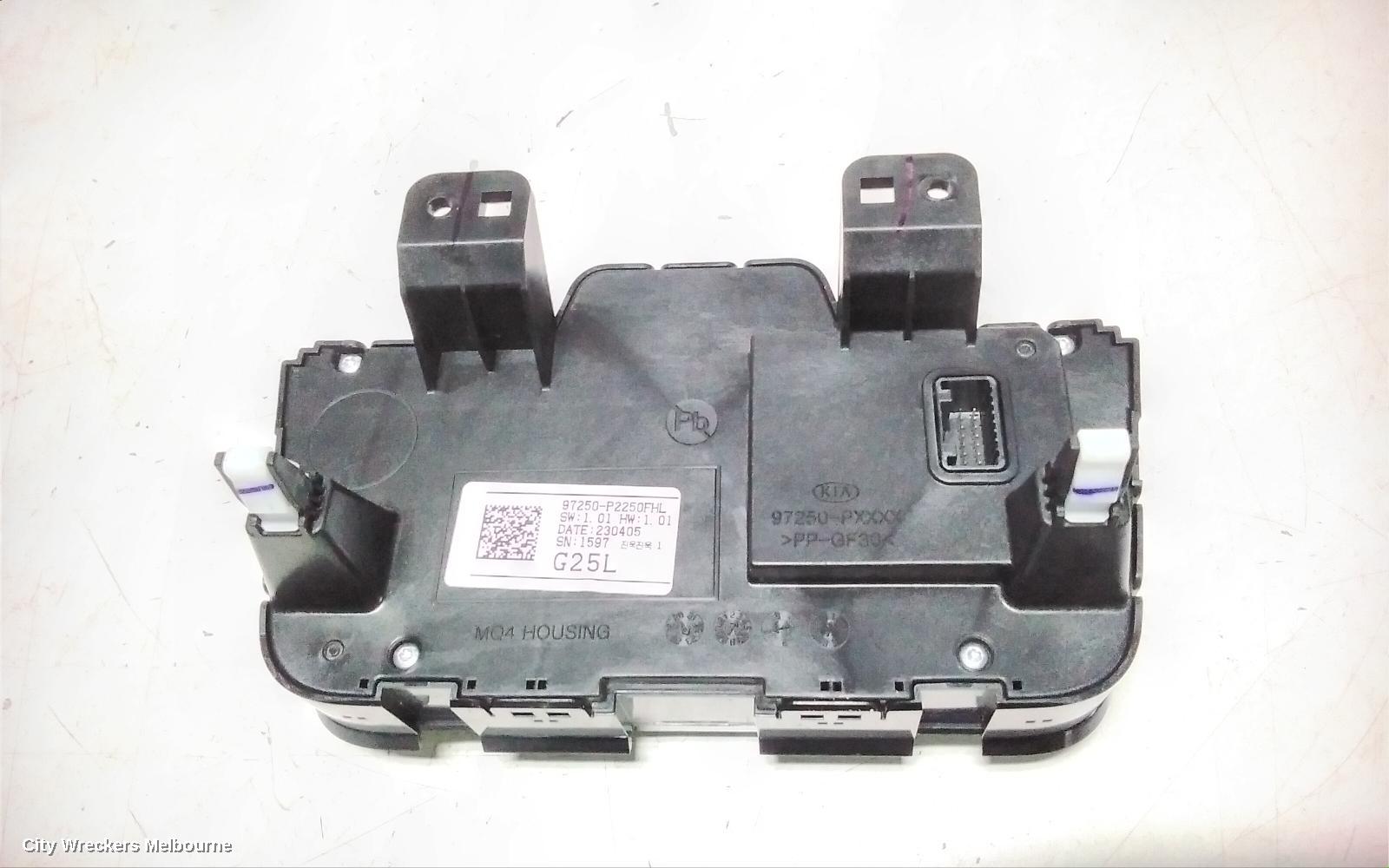 KIA SORENTO HEATER/AC CONTROLS, MQ4, FRONT, W/ DUAL ZONE TYPE, 02/2020 ONWARDS