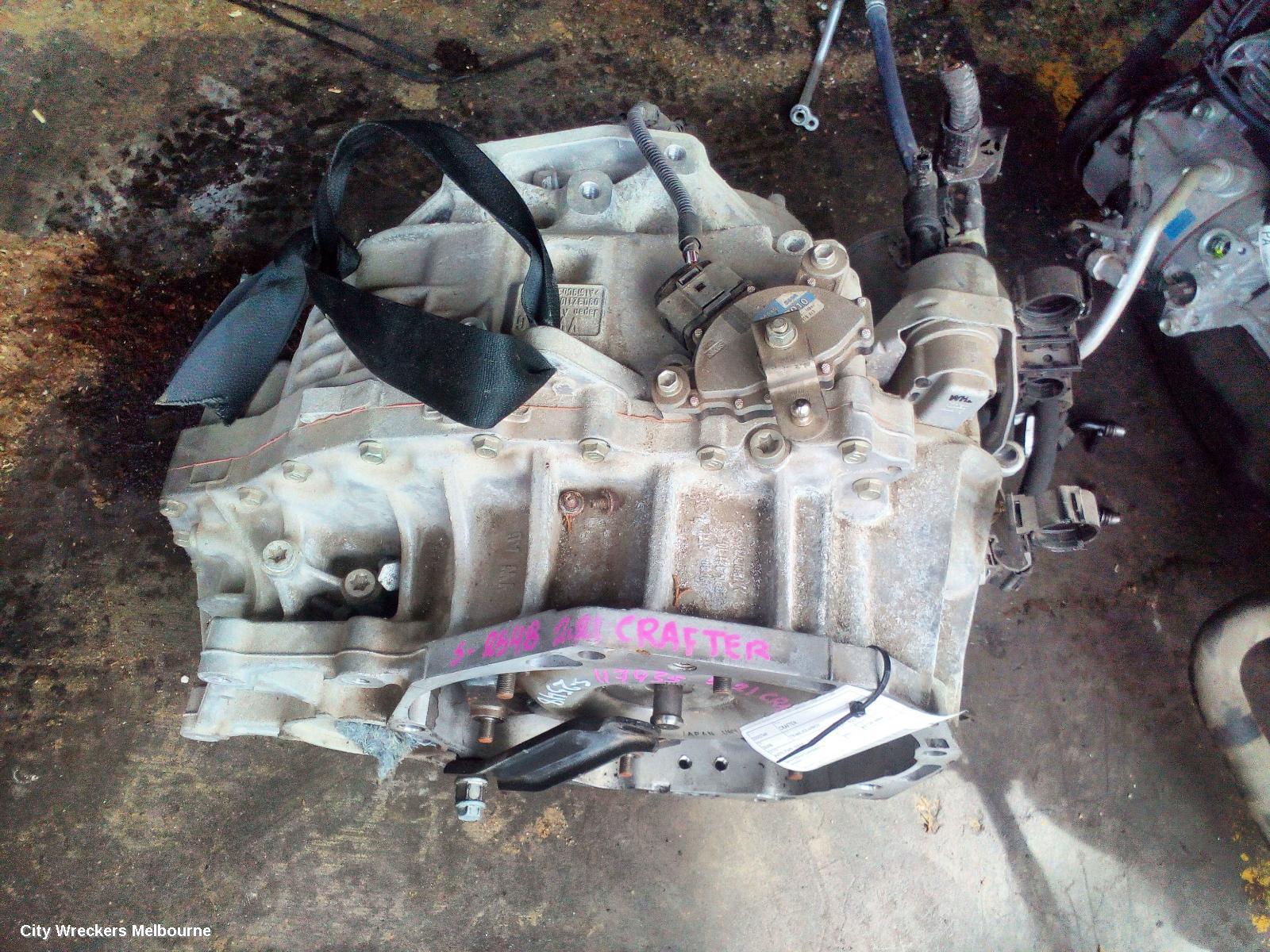 VOLKSWAGEN CRAFTER TRANS/GEARBOX, AUTO, FWD, DIESEL, 2.0, TWIN TURBO, SY1, RJJ CODE, 08/2017 ONWARDS