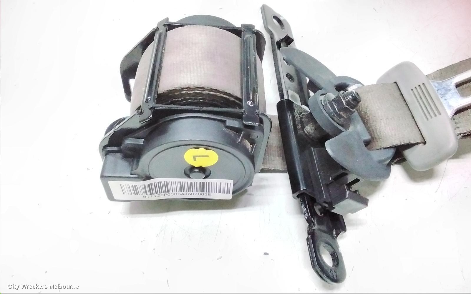 LDV G10 SEATBELT/STALK, LH FRONT, SEAT BELT ONLY, SV7A/SV7C, WAGON/VAN, 04/2015 ONWARDS