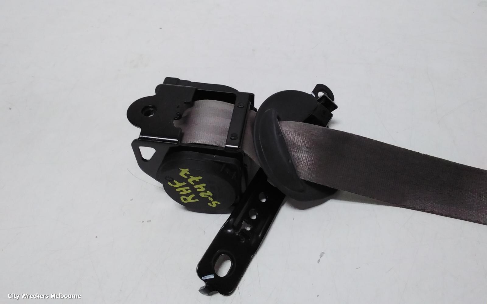 LDV G10 SEATBELT/STALK, RH FRONT, SEAT BELT ONLY, SV7A/SV7C, WAGON/VAN, 04/2015 ONWARDS